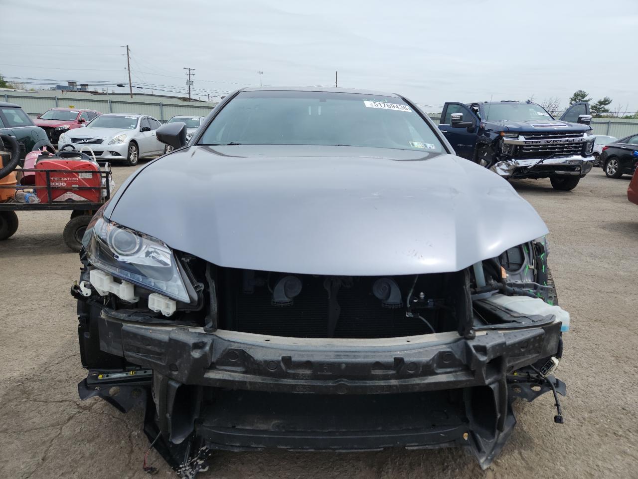 2015 Lexus Gs 350 Gray vin: JTHCE1BL6FA009749