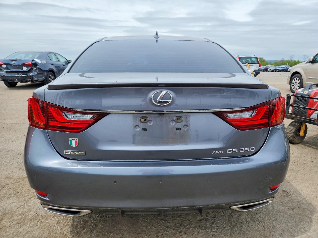 2015 Lexus Gs 350 Gray vin: JTHCE1BL6FA009749