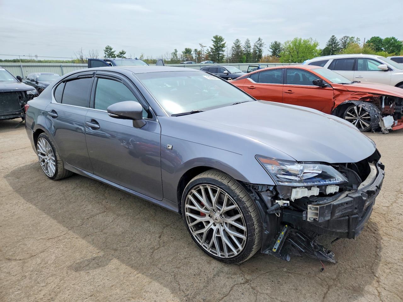 2015 Lexus Gs 350 Gray vin: JTHCE1BL6FA009749