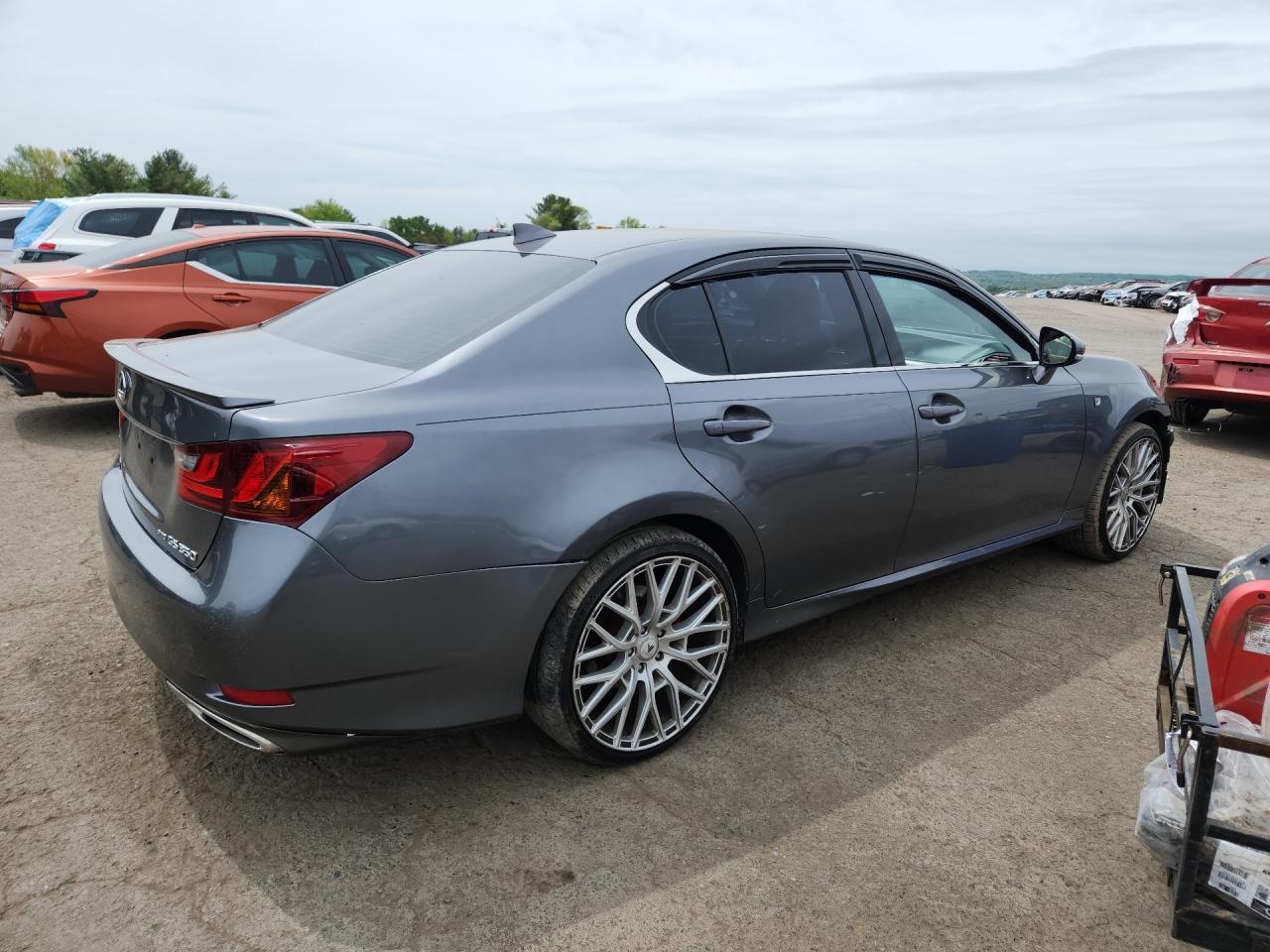 2015 Lexus Gs 350 Gray vin: JTHCE1BL6FA009749