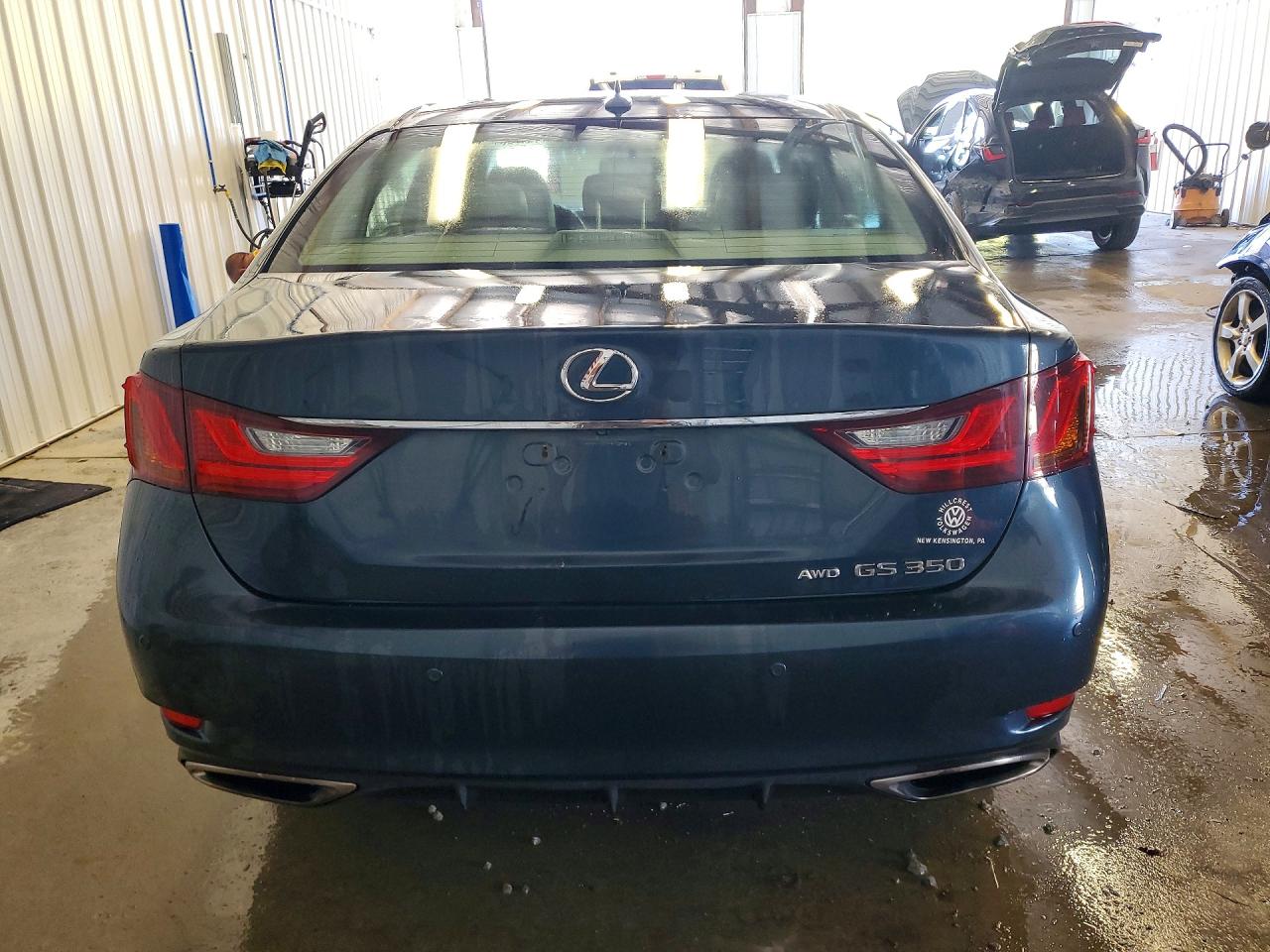 2013 Lexus Gs 350 Blue vin: JTHCE1BL7D5000581