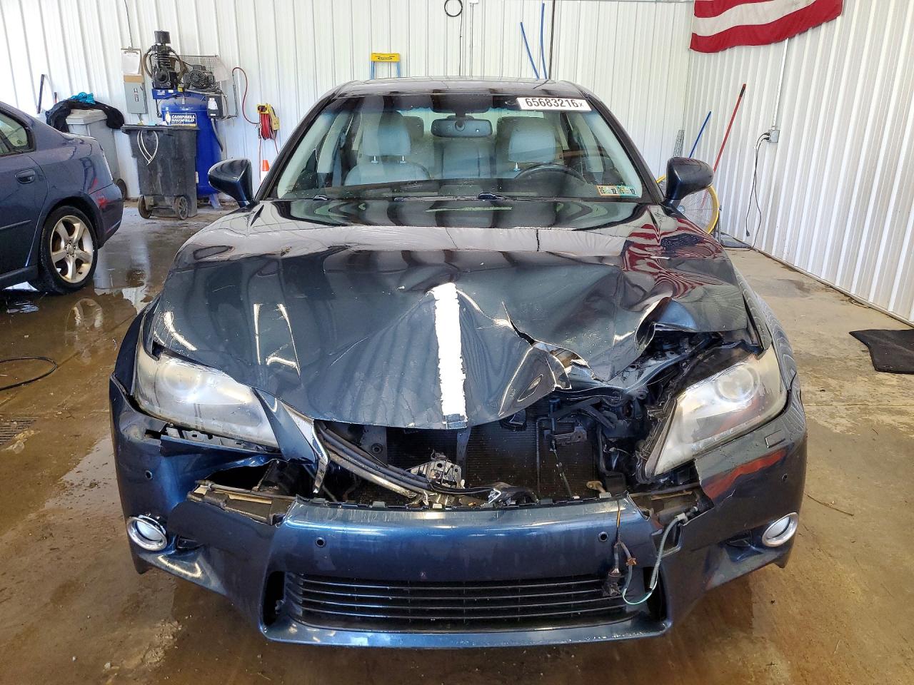 2013 Lexus Gs 350 Blue vin: JTHCE1BL7D5000581