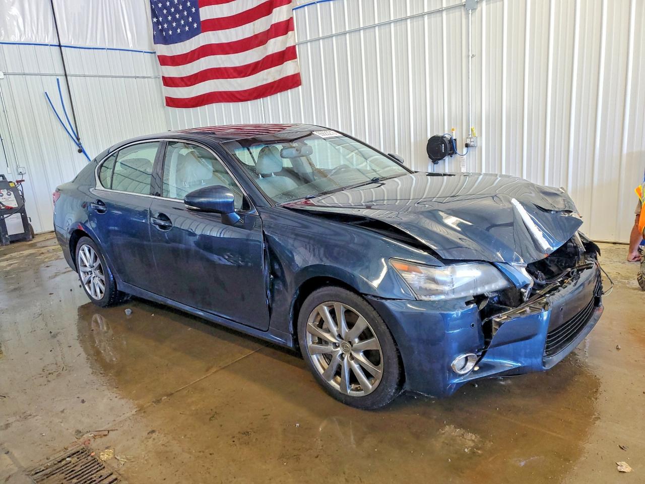 2013 Lexus Gs 350 Blue vin: JTHCE1BL7D5000581