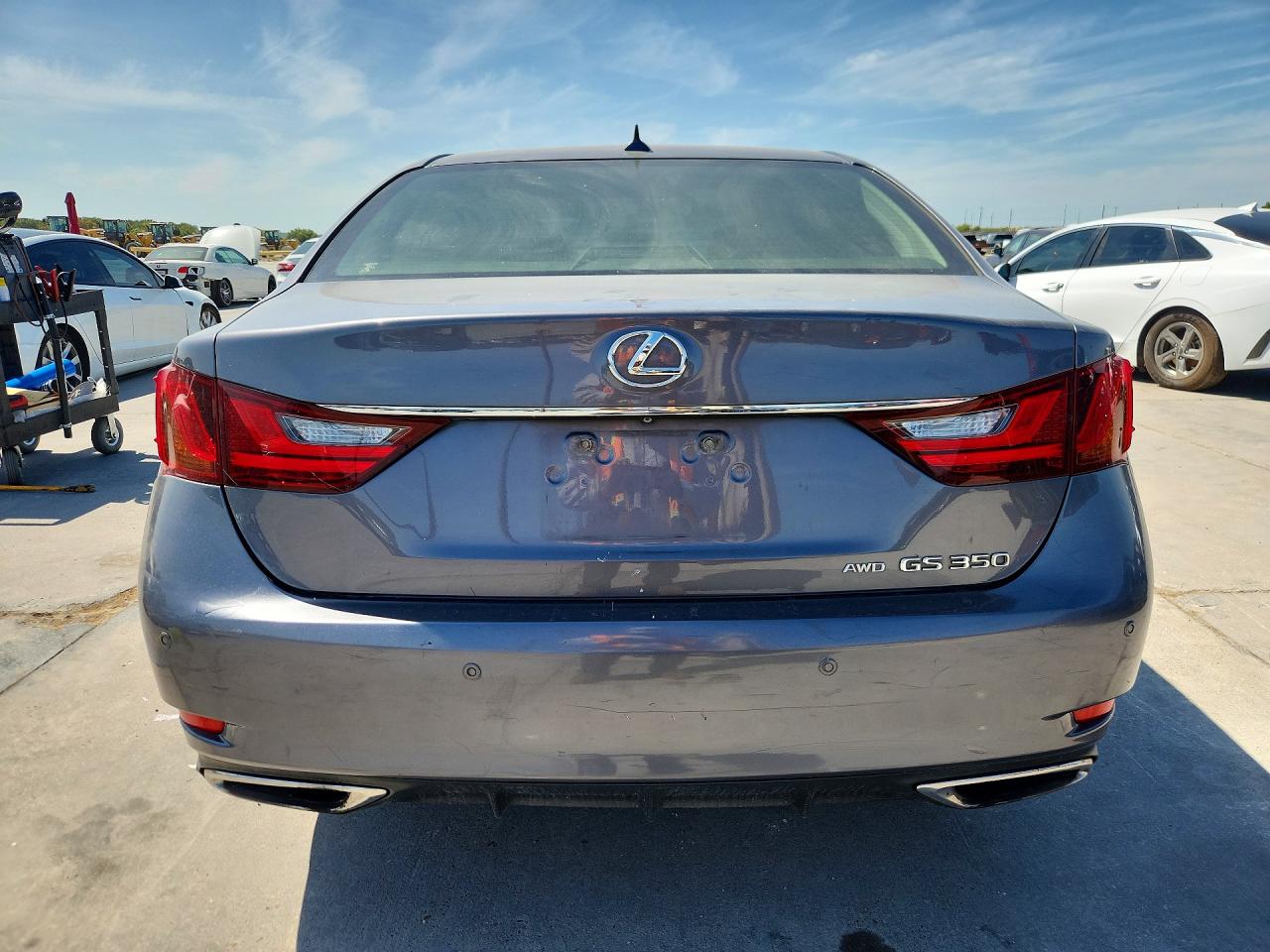 2013 Lexus Gs 350 Gray vin: JTHCE1BL7D5003867