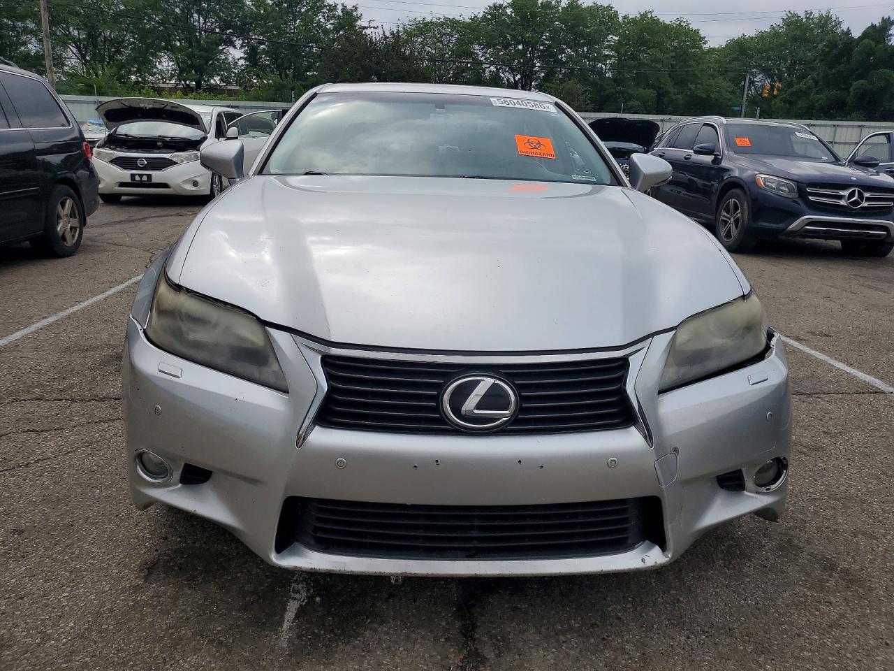 2013 Lexus Gs 350 Silver vin: JTHCE1BL7D5005778