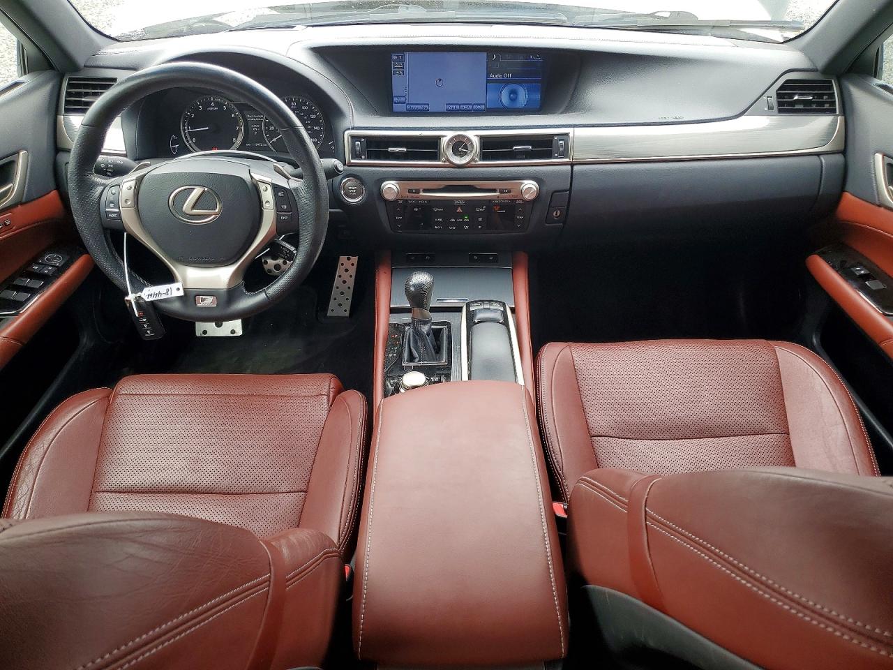 2013 Lexus Gs 350 White vin: JTHCE1BL7D5006199