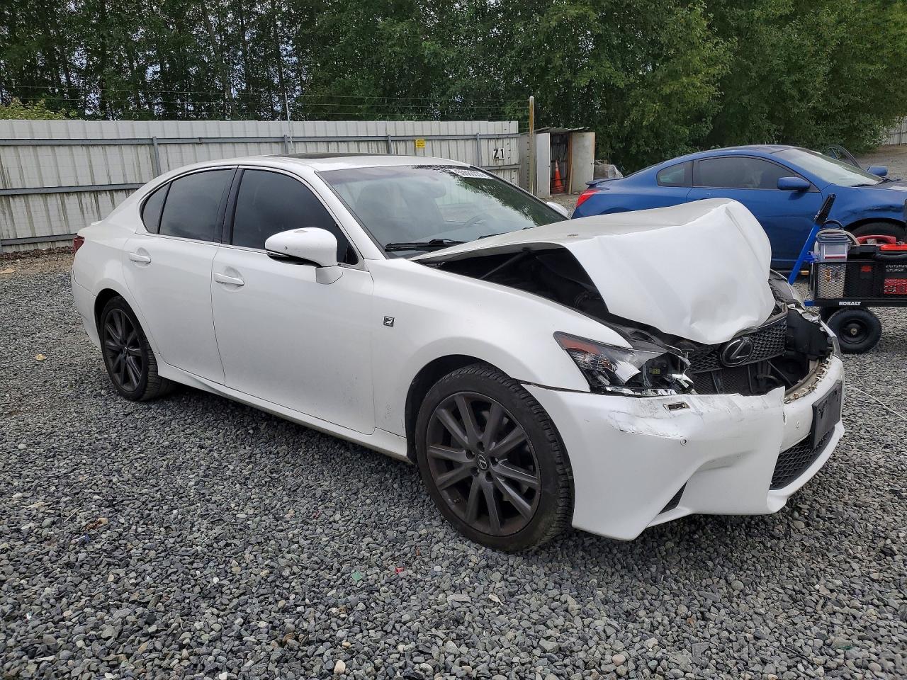 2013 Lexus Gs 350 White vin: JTHCE1BL7D5006199