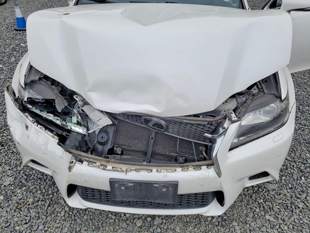 2013 Lexus Gs 350 White vin: JTHCE1BL7D5006199