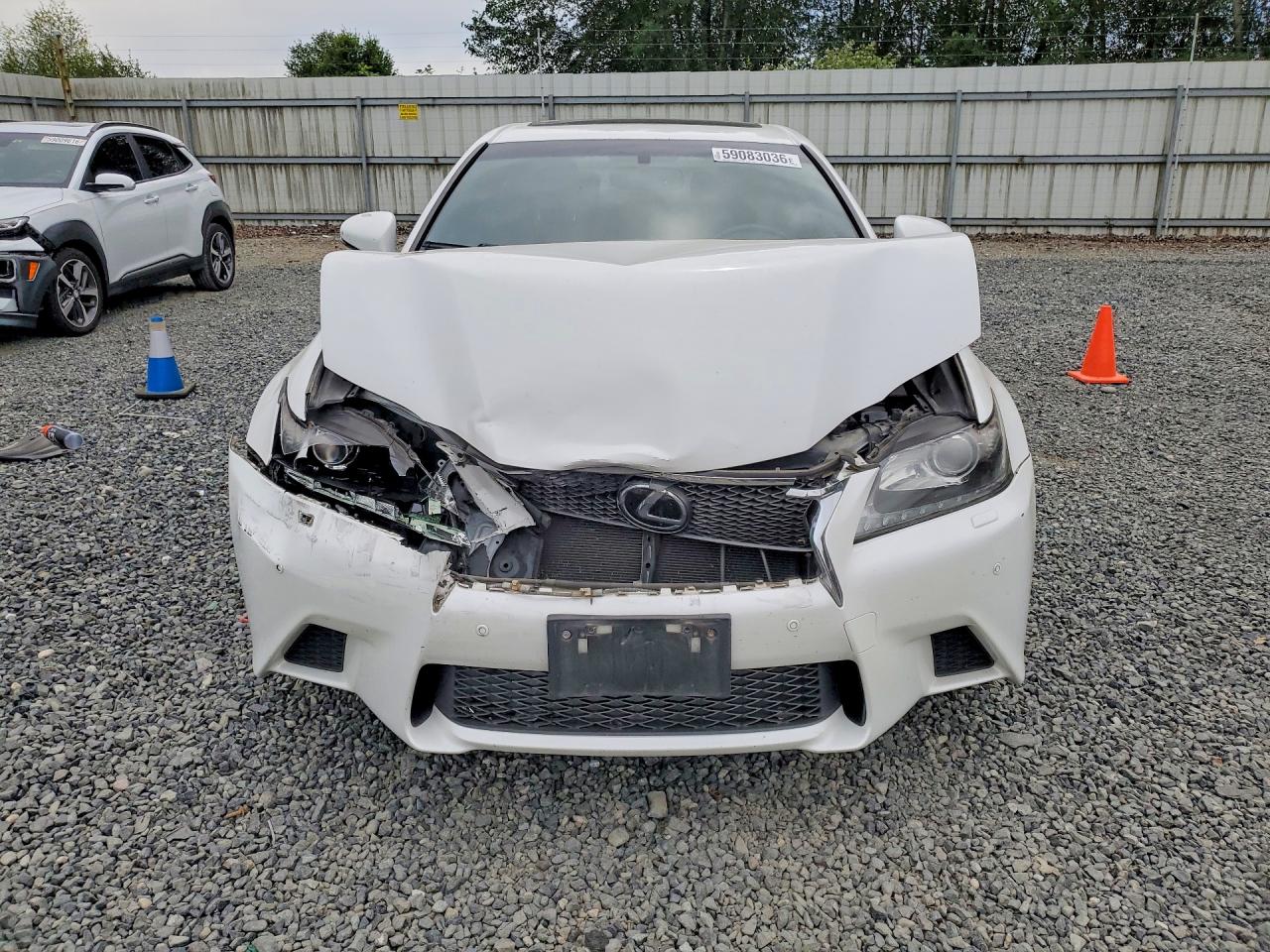 2013 Lexus Gs 350 White vin: JTHCE1BL7D5006199