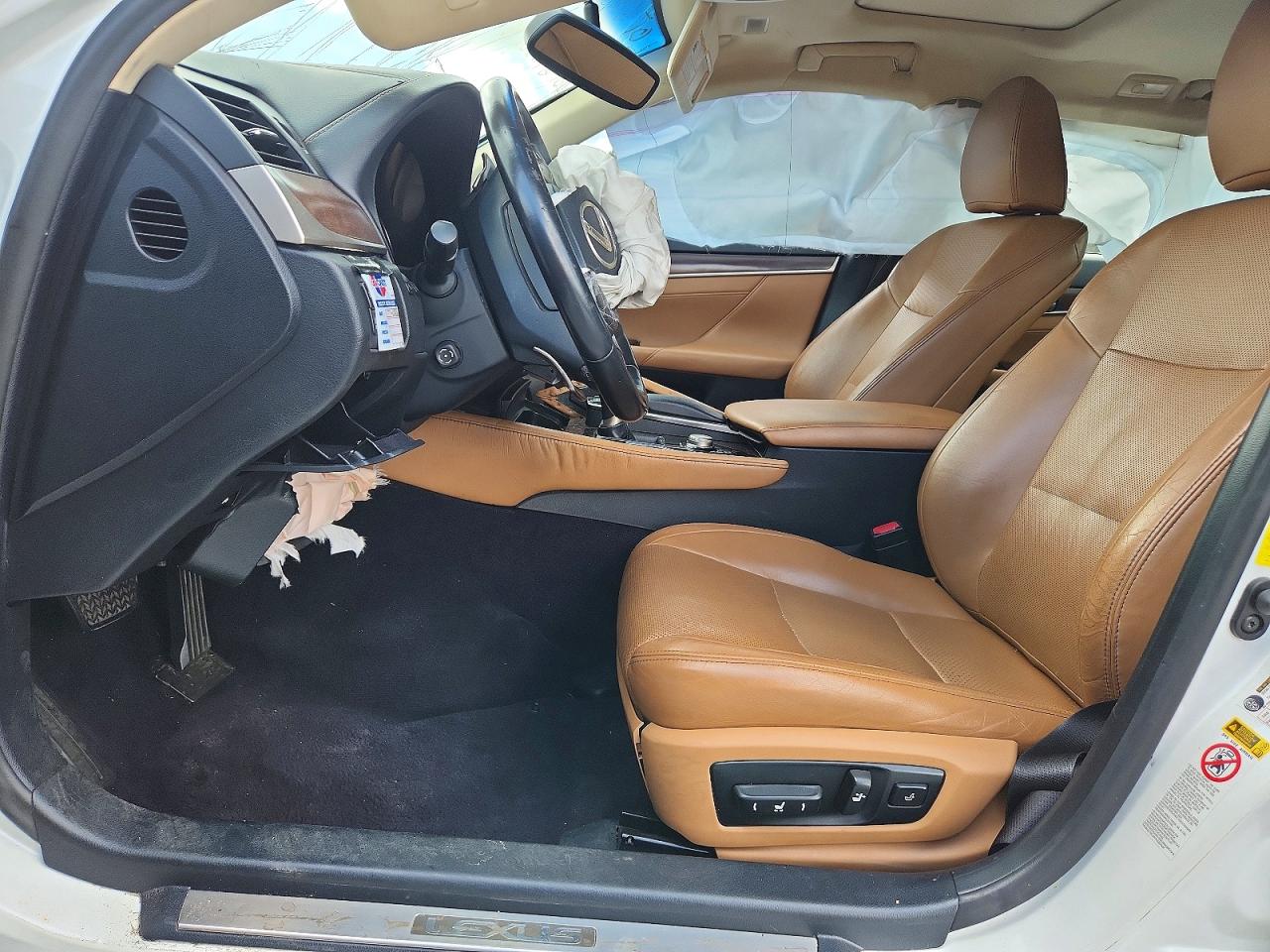 2013 Lexus Gs 350 White vin: JTHCE1BL7D5006638