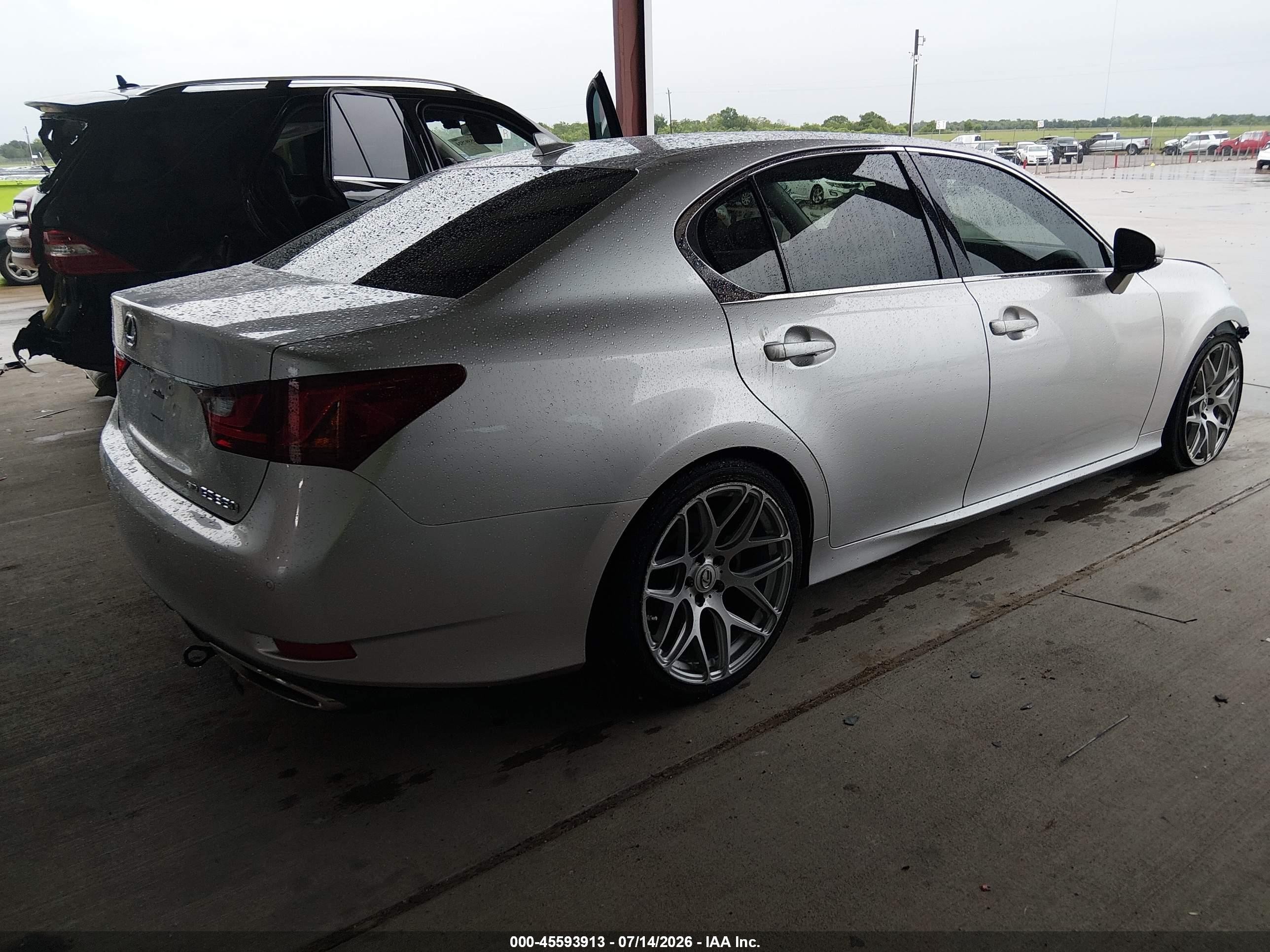 2013 Lexus Gs 350   Серебряный vin: JTHCE1BL7D5013332