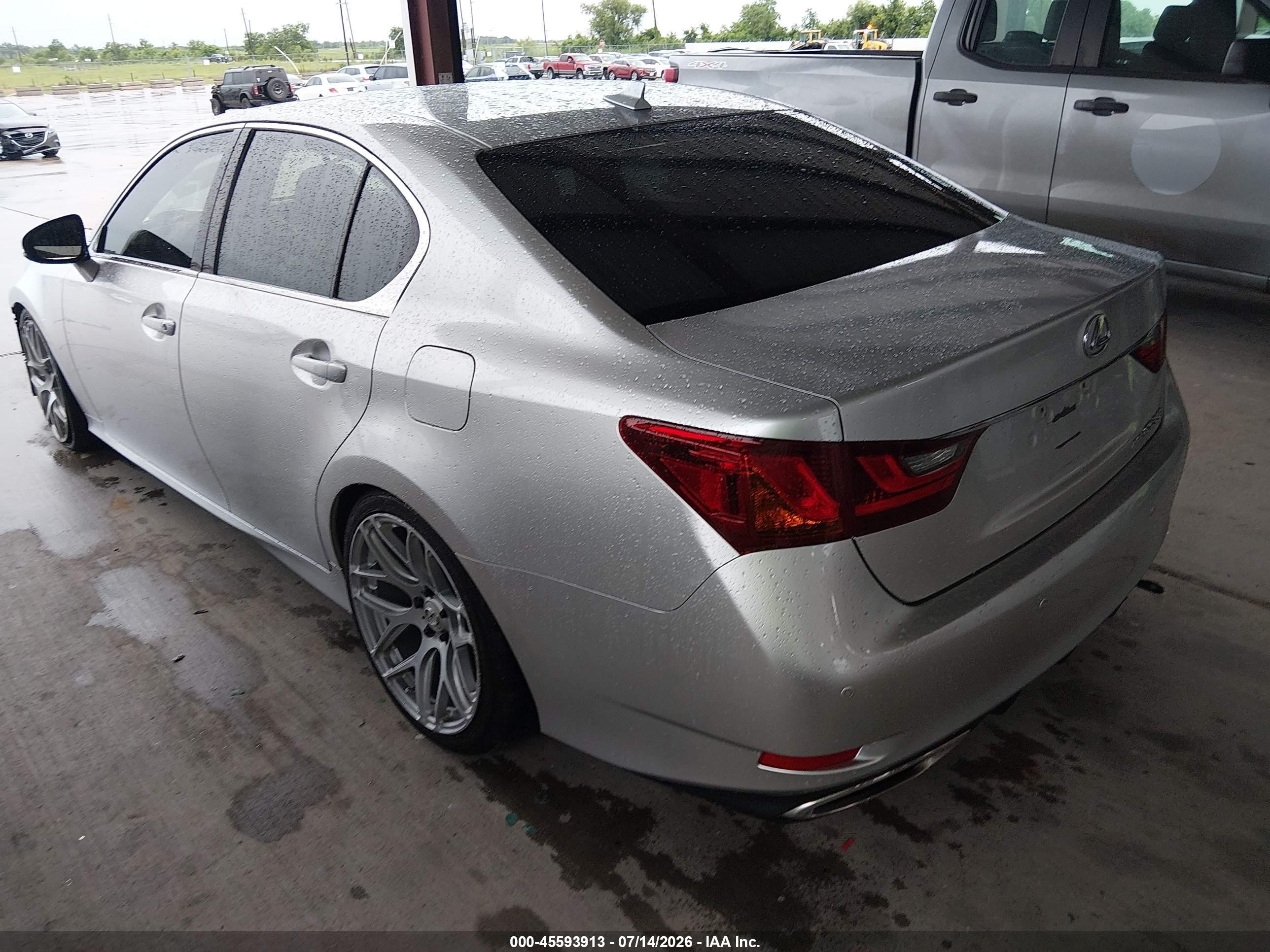 2013 Lexus Gs 350   Серебряный vin: JTHCE1BL7D5013332