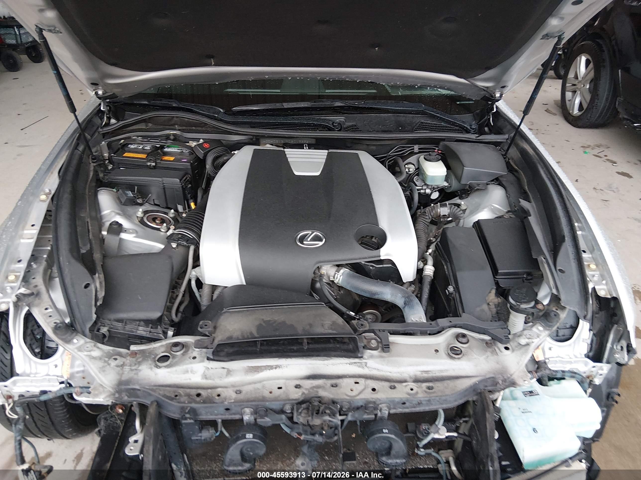 2013 Lexus Gs 350   Серебряный vin: JTHCE1BL7D5013332