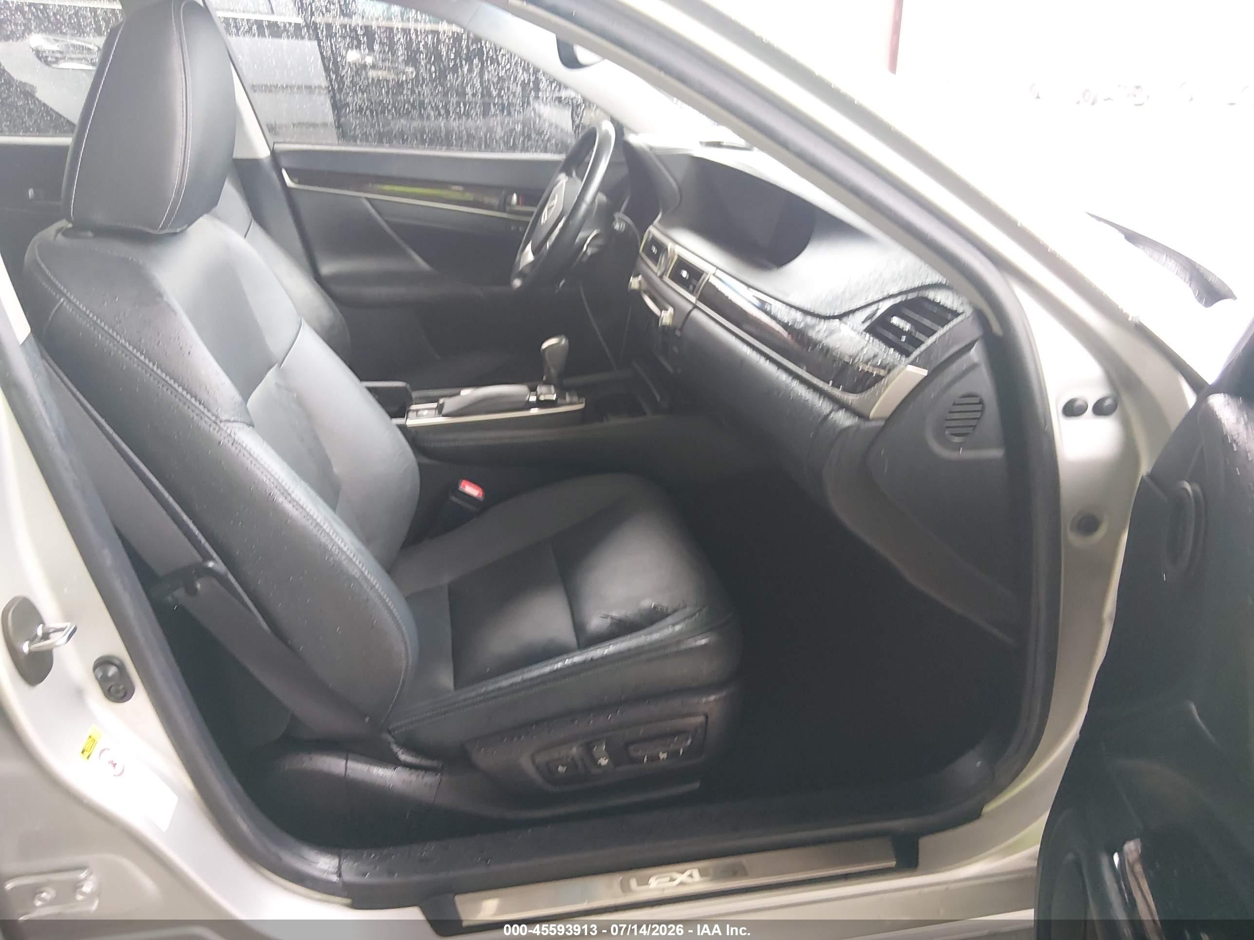 2013 Lexus Gs 350   Серебряный vin: JTHCE1BL7D5013332