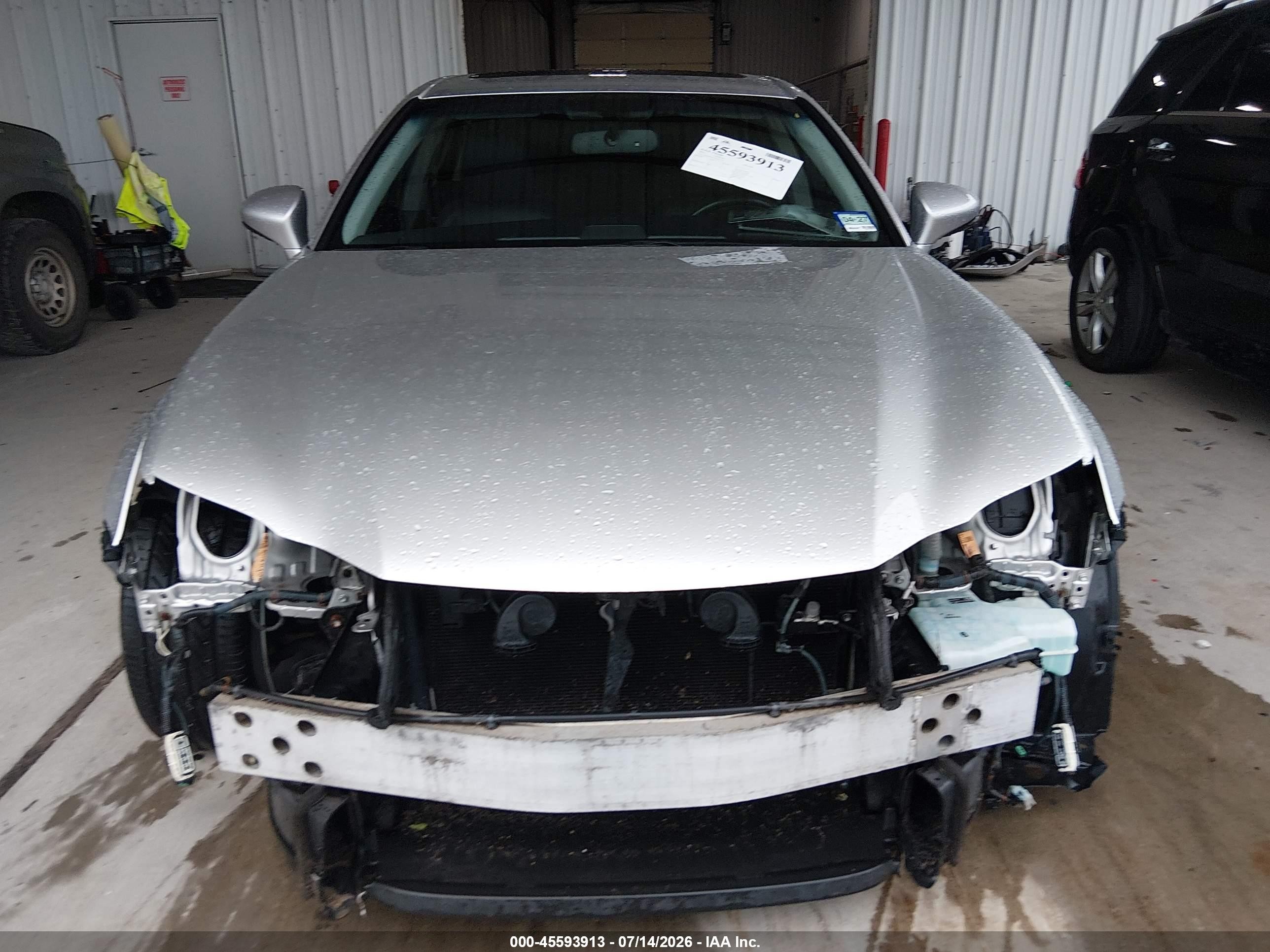 2013 Lexus Gs 350   Серебряный vin: JTHCE1BL7D5013332