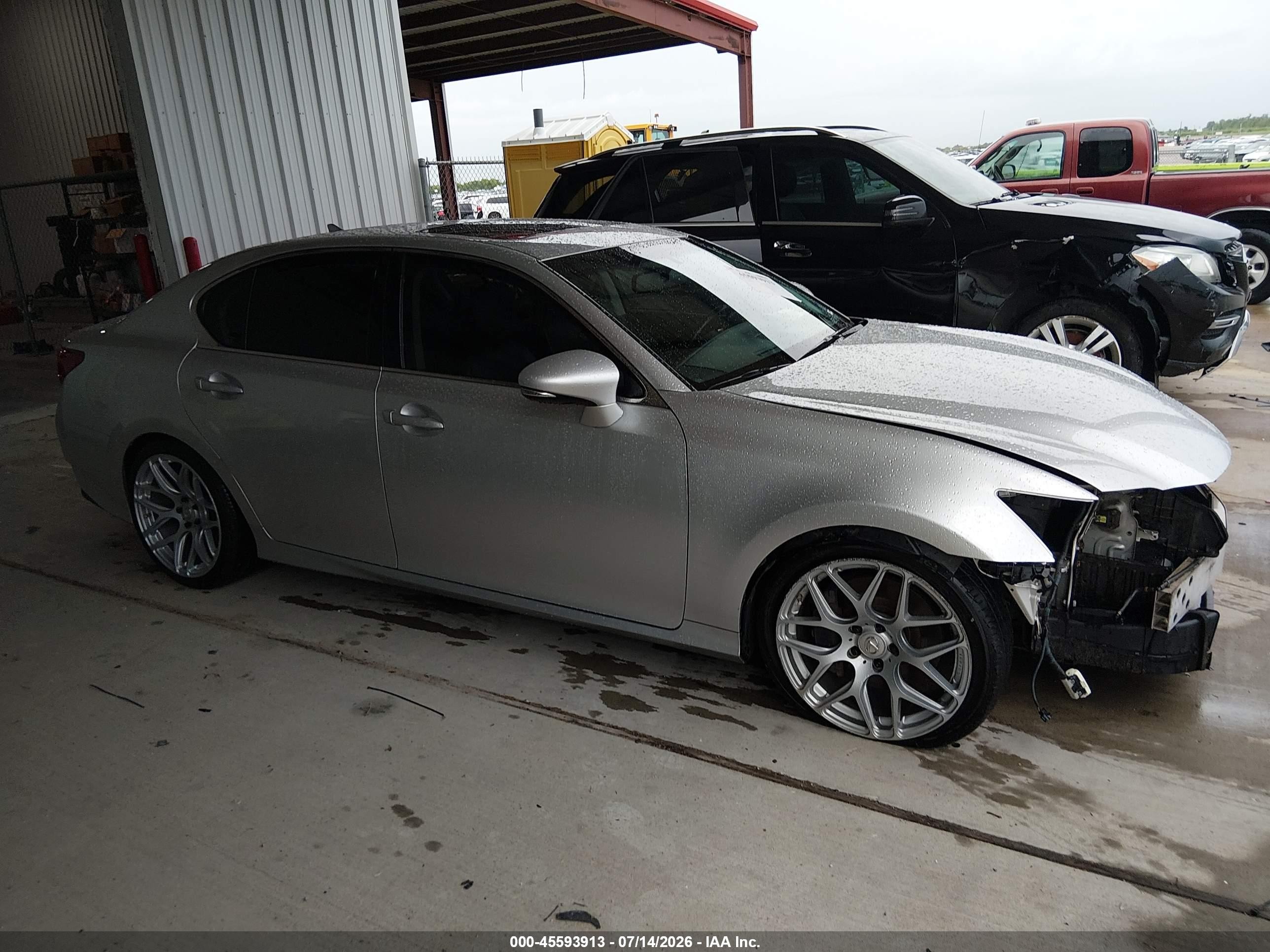 2013 Lexus Gs 350   Серебряный vin: JTHCE1BL7D5013332