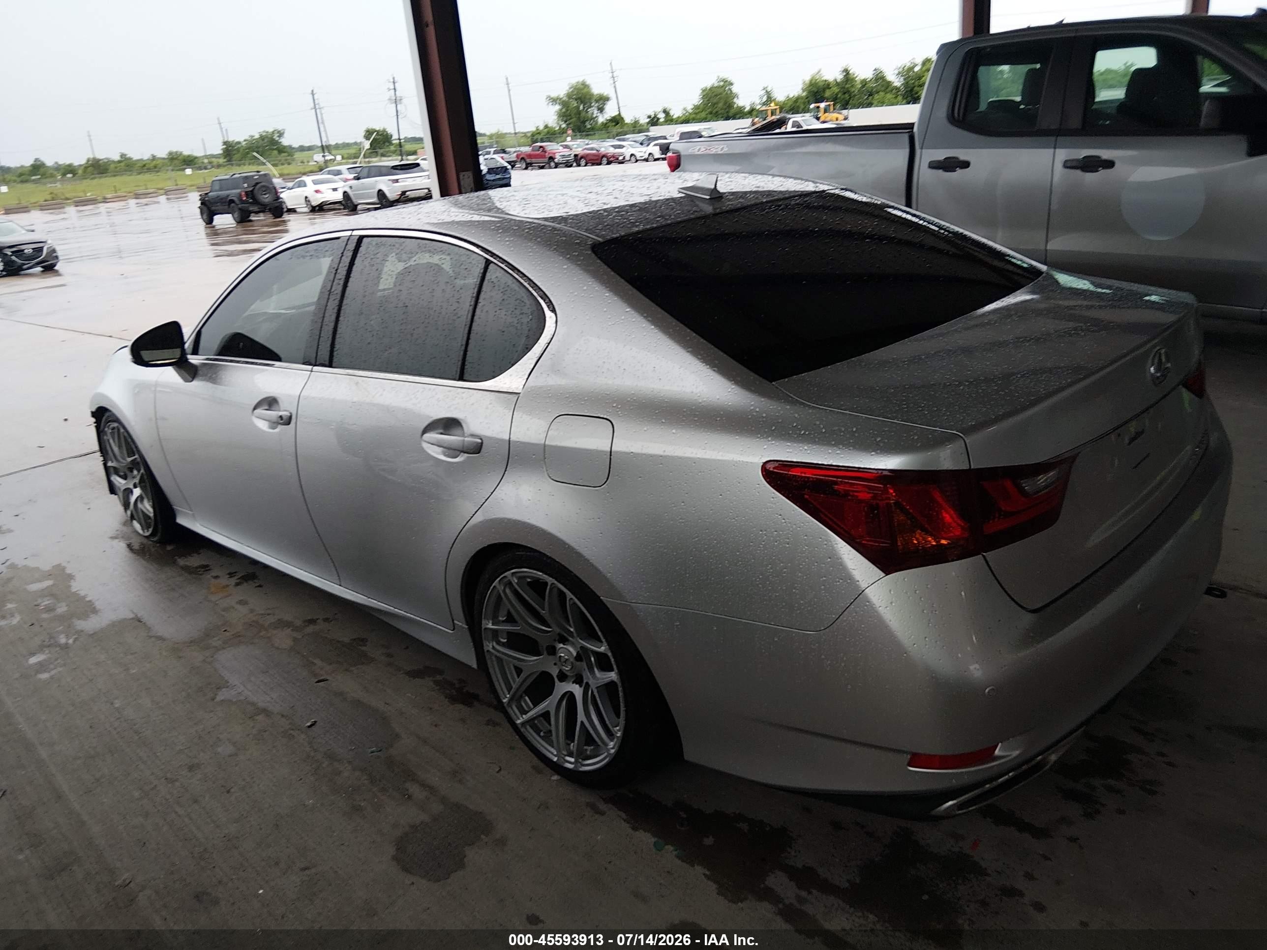 2013 Lexus Gs 350   Серебряный vin: JTHCE1BL7D5013332