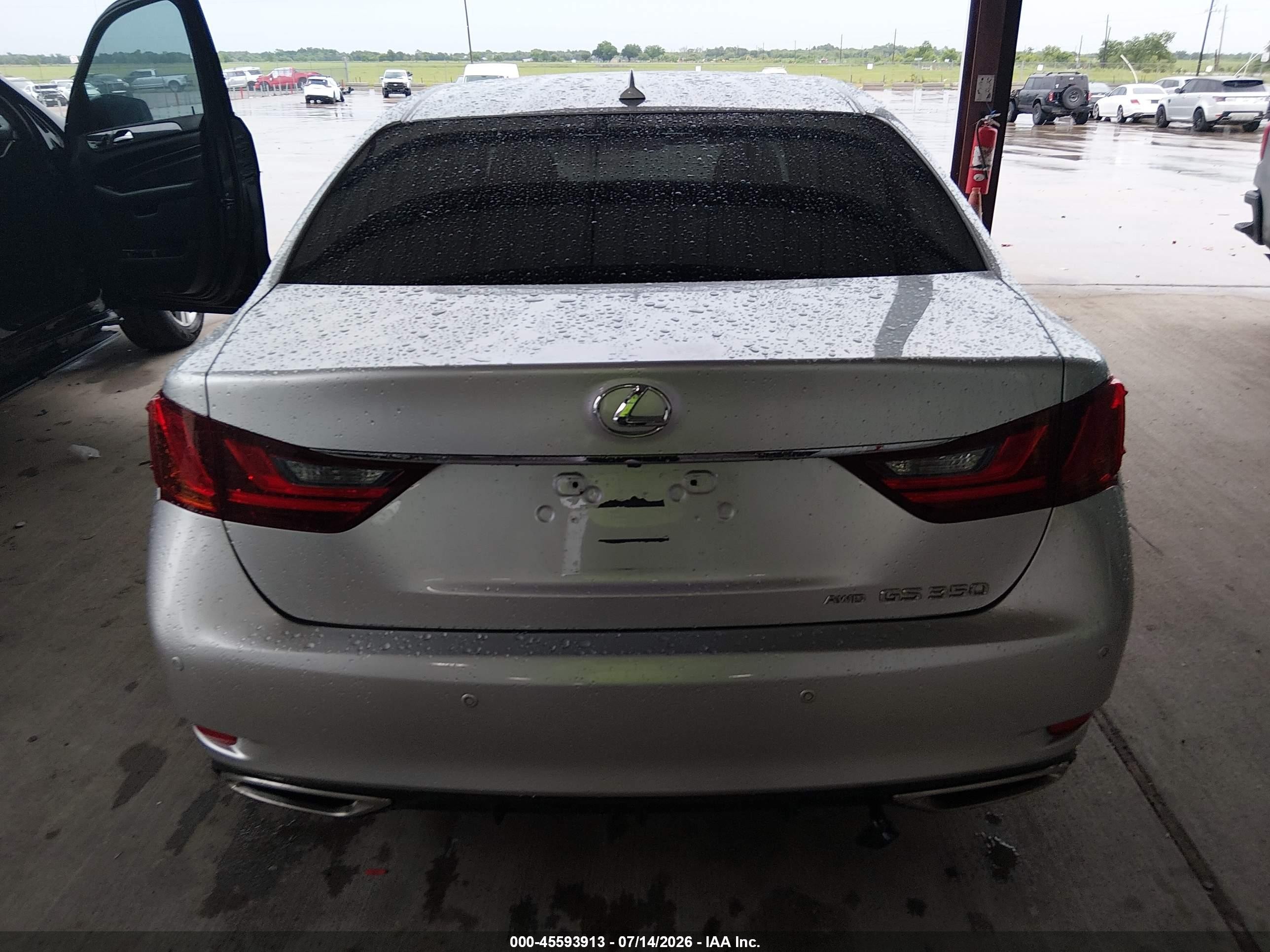 2013 Lexus Gs 350   Серебряный vin: JTHCE1BL7D5013332