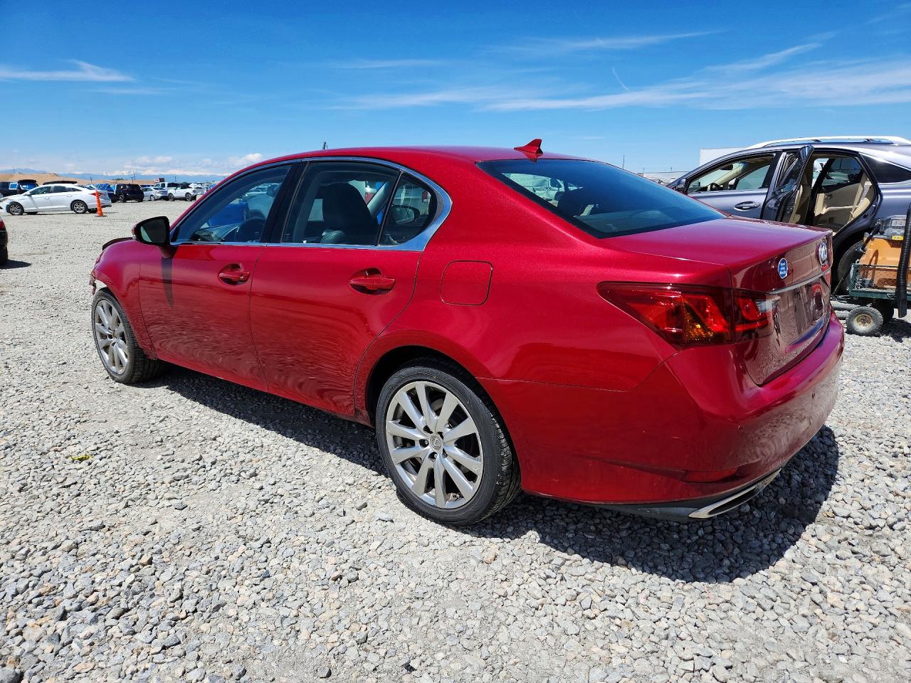 2013 Lexus Gs 350 Red vin: JTHCE1BL7D5014190