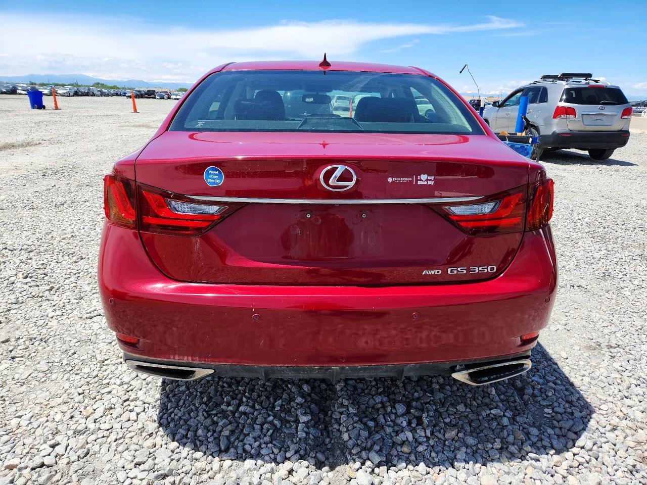 2013 Lexus Gs 350 Red vin: JTHCE1BL7D5014190