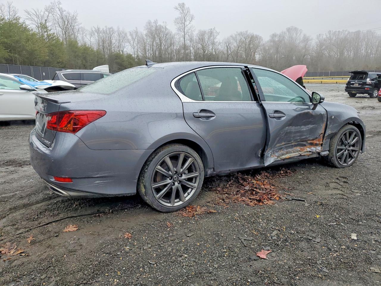 2013 Lexus Gs 350 Base Gray vin: JTHCE1BL7D5017624