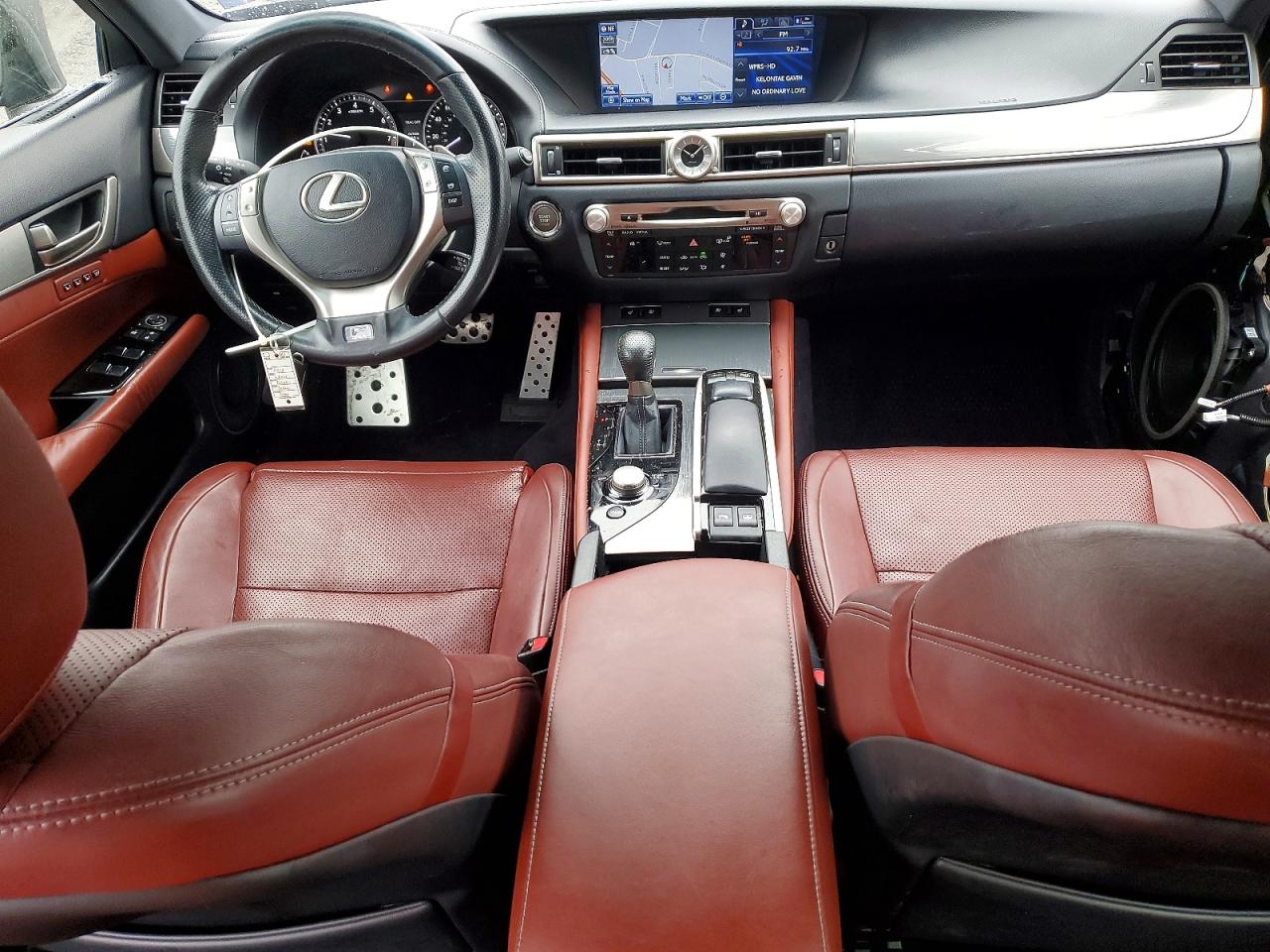 2013 Lexus Gs 350 Base Gray vin: JTHCE1BL7D5017624