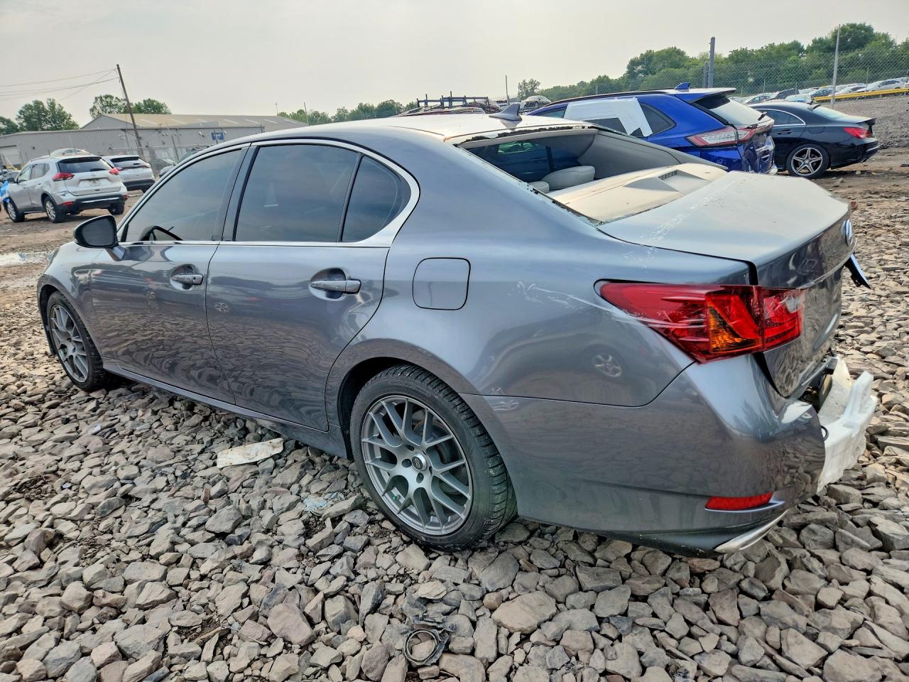 2014 Lexus Gs 350 Серый vin: JTHCE1BL7E5020380
