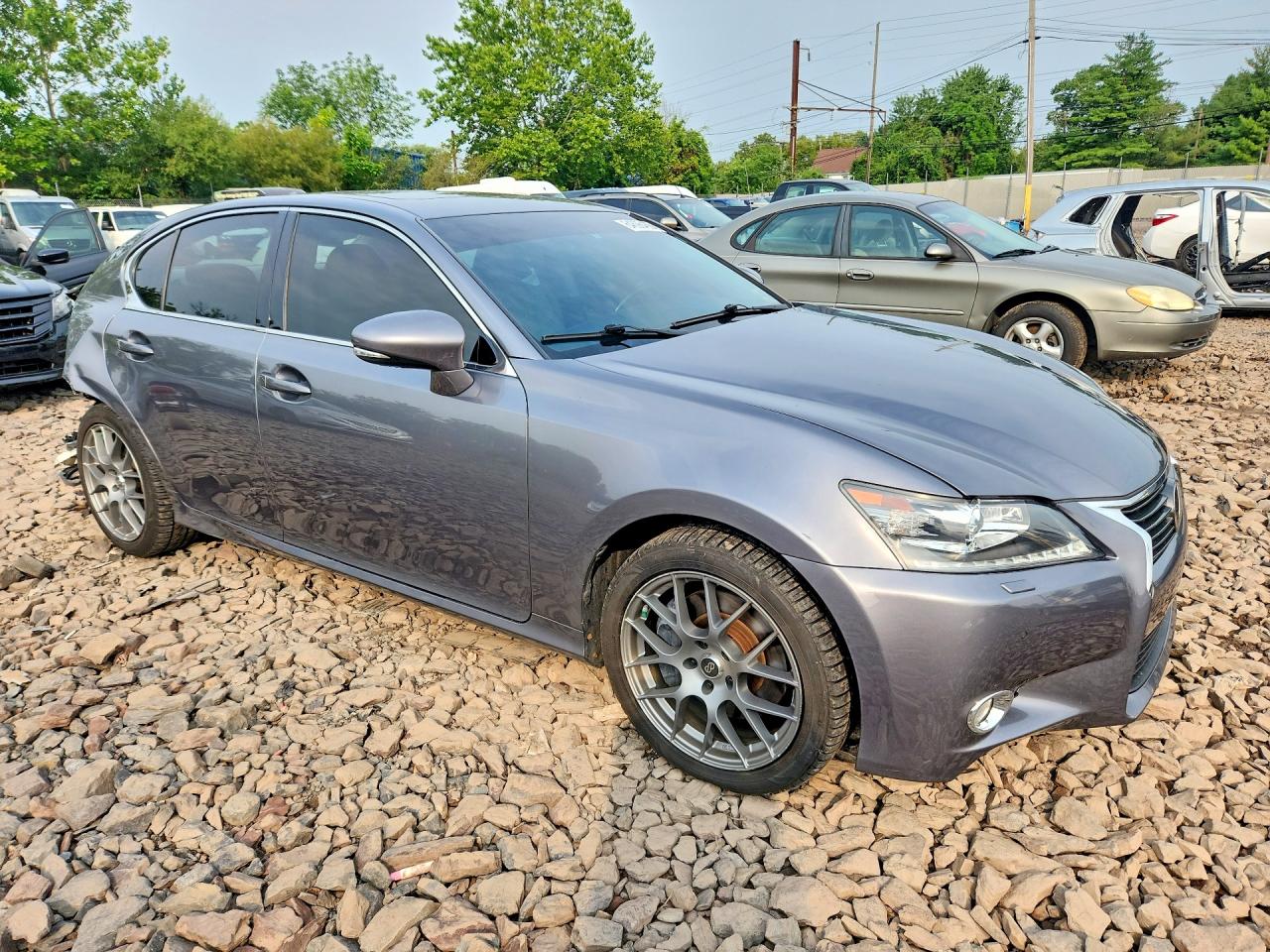 2014 Lexus Gs 350 Серый vin: JTHCE1BL7E5020380