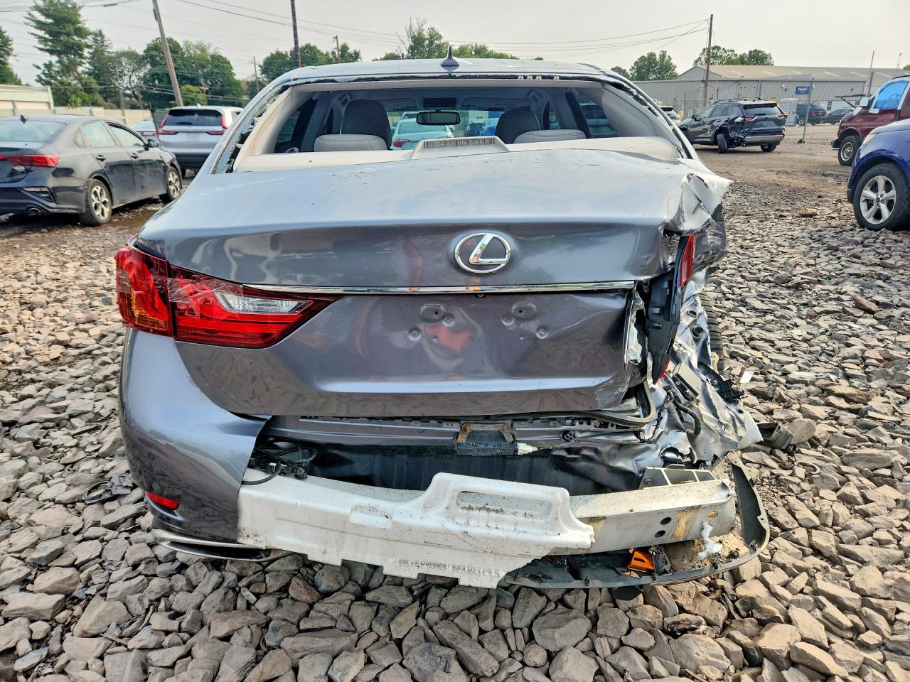 2014 Lexus Gs 350 Серый vin: JTHCE1BL7E5020380