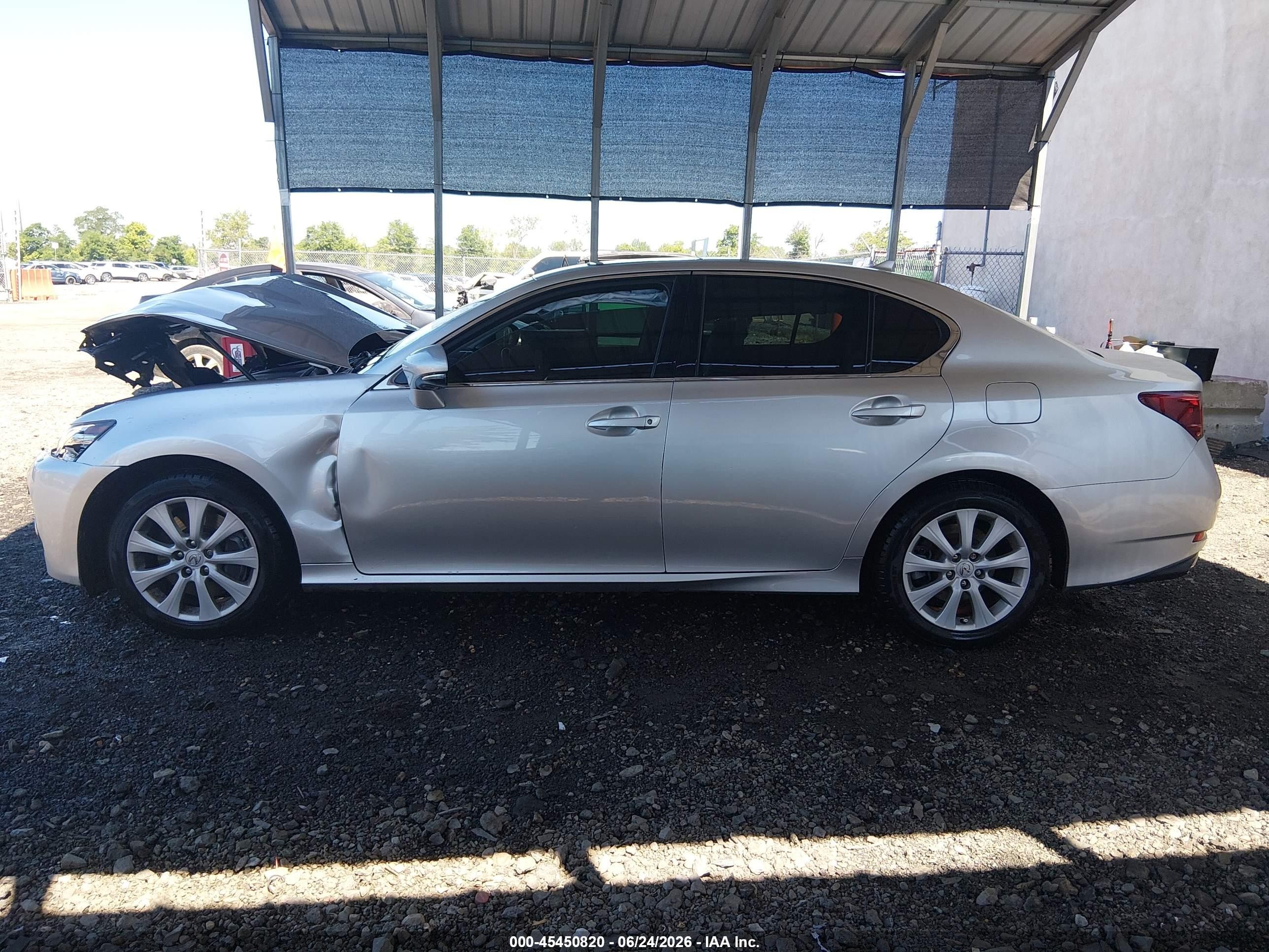 2014 Lexus Gs 350   Серебряный vin: JTHCE1BL7E5023036