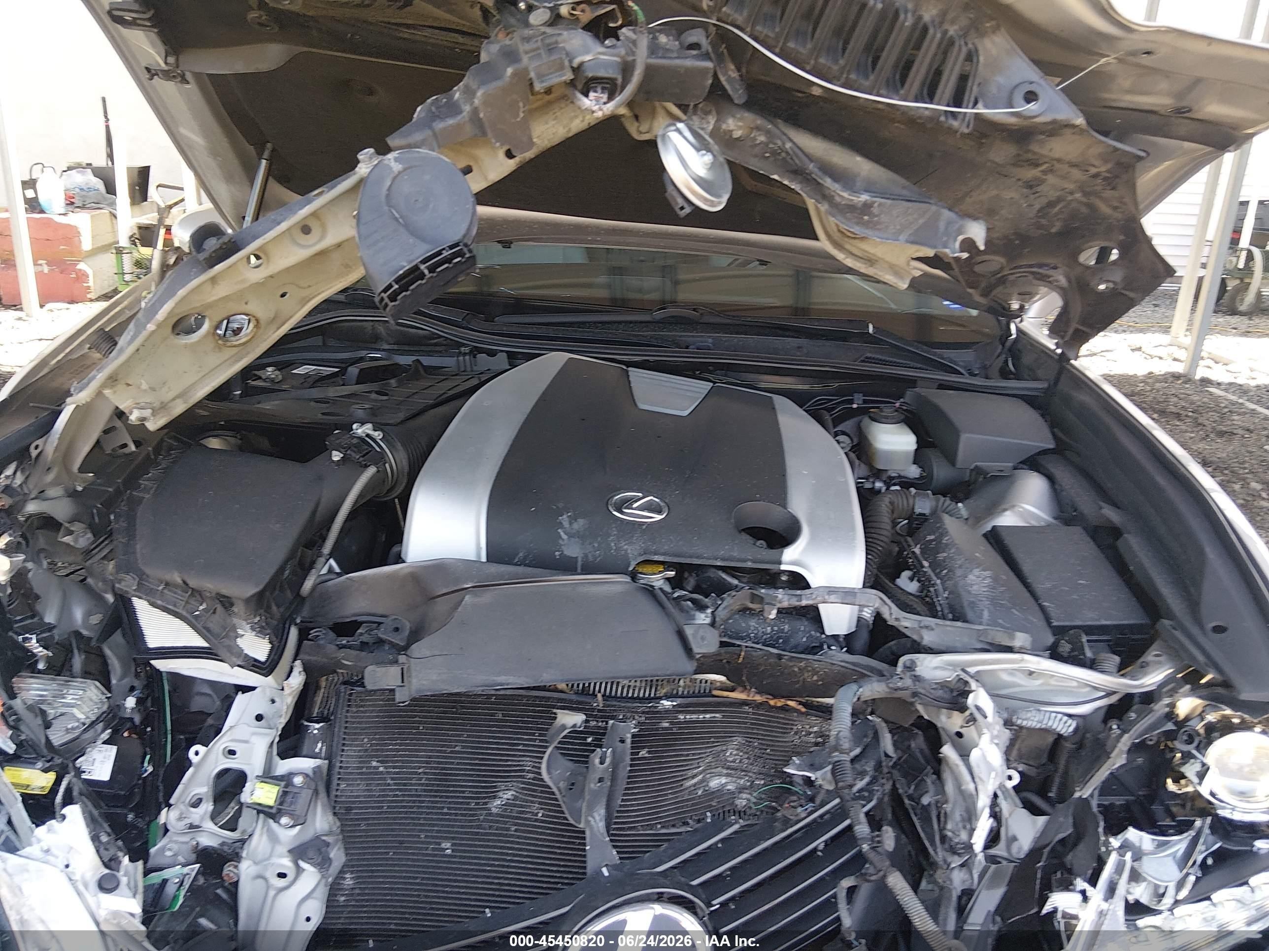 2014 Lexus Gs 350   Серебряный vin: JTHCE1BL7E5023036
