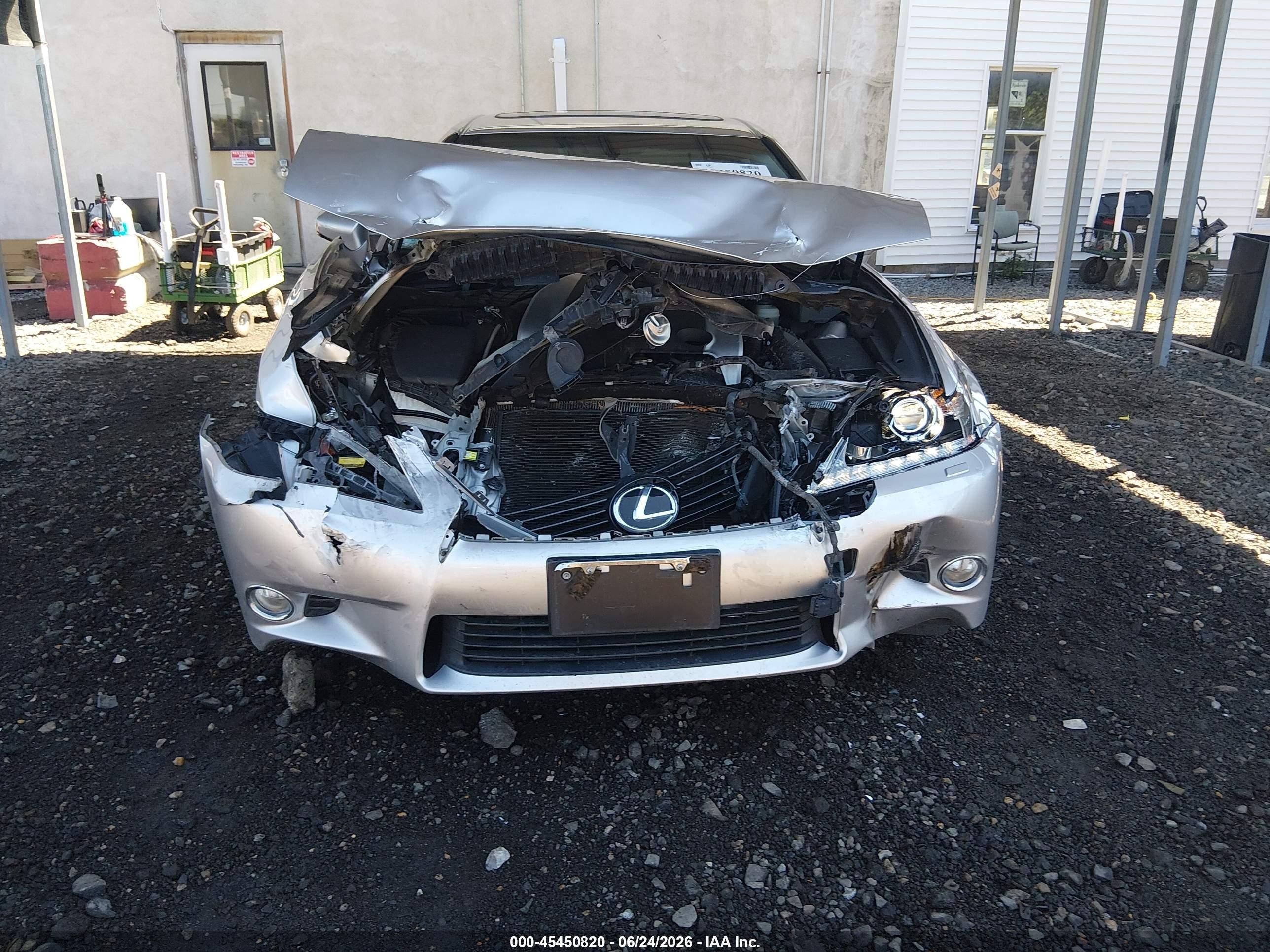 2014 Lexus Gs 350   Серебряный vin: JTHCE1BL7E5023036