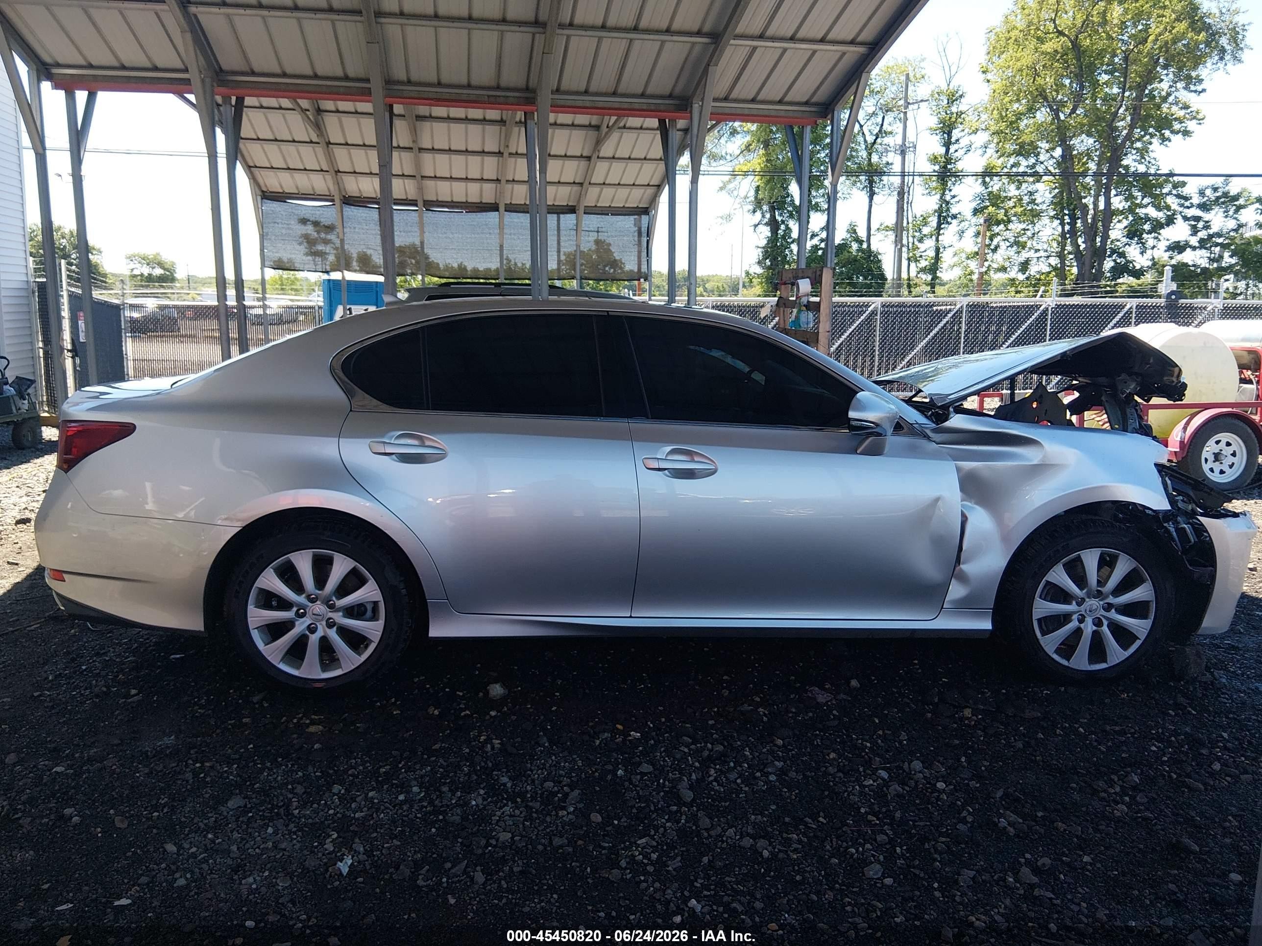 2014 Lexus Gs 350   Серебряный vin: JTHCE1BL7E5023036