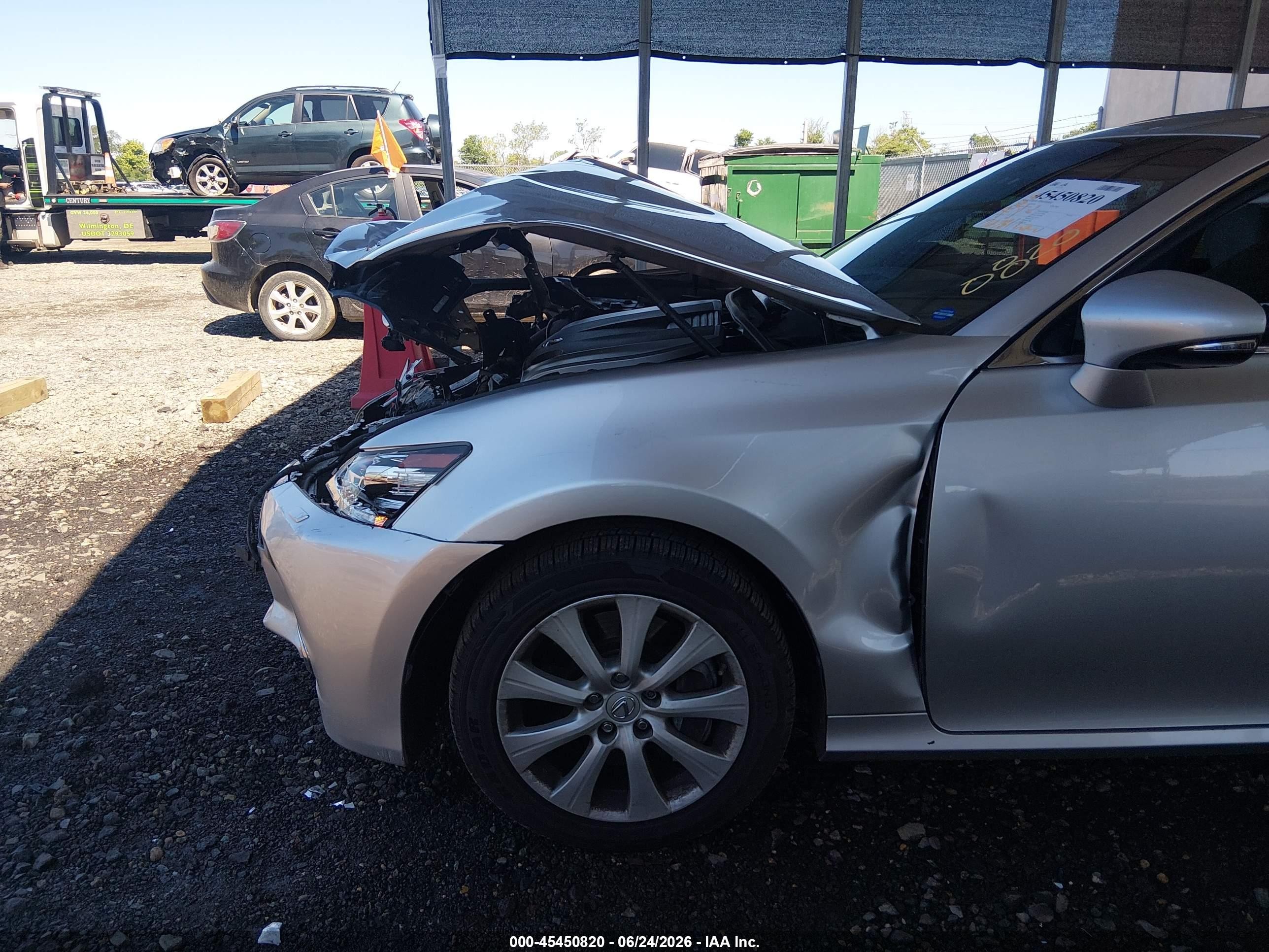 2014 Lexus Gs 350   Серебряный vin: JTHCE1BL7E5023036