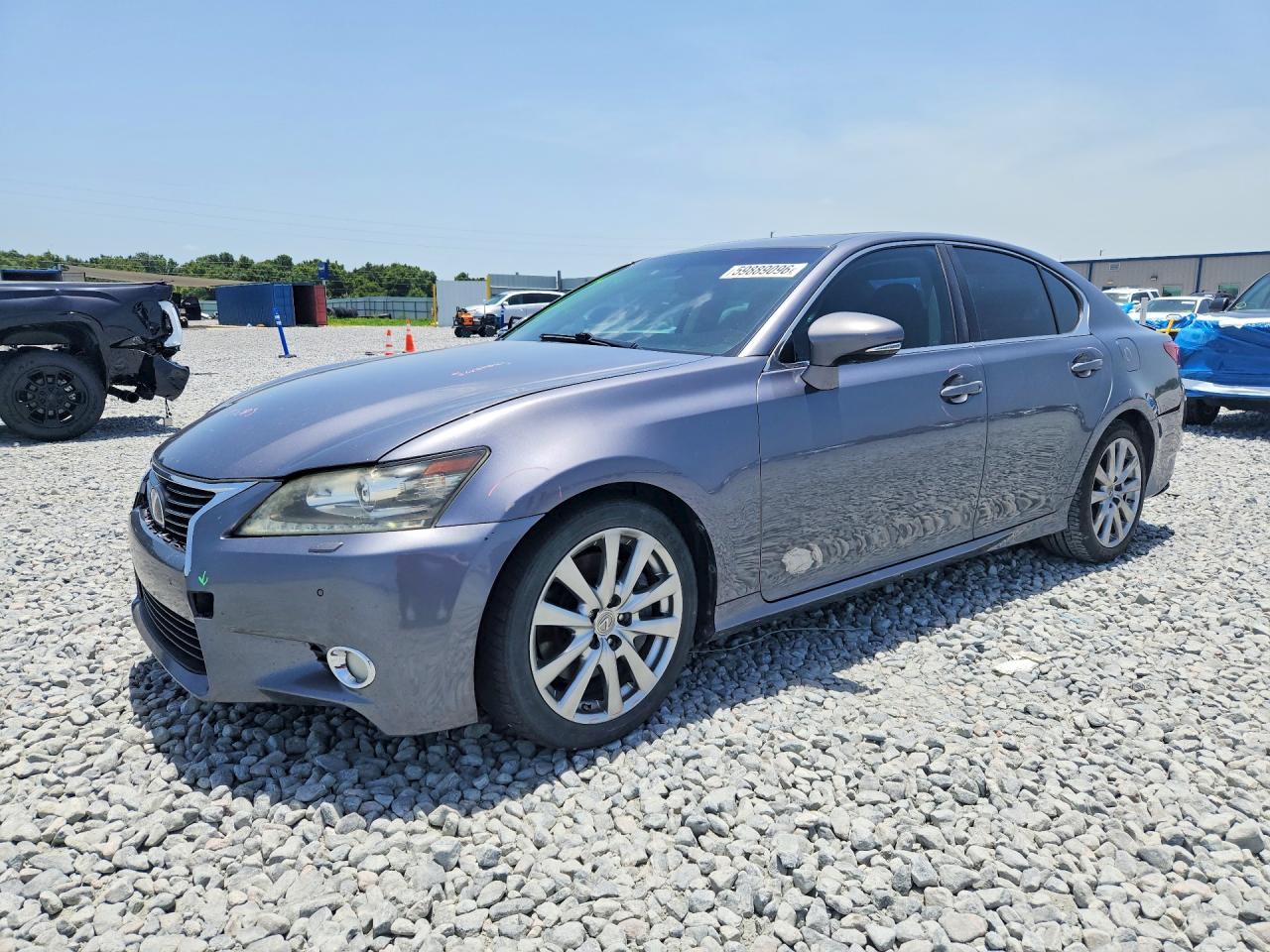 2014 Lexus Gs 350 Silver vin: JTHCE1BL7E5026583