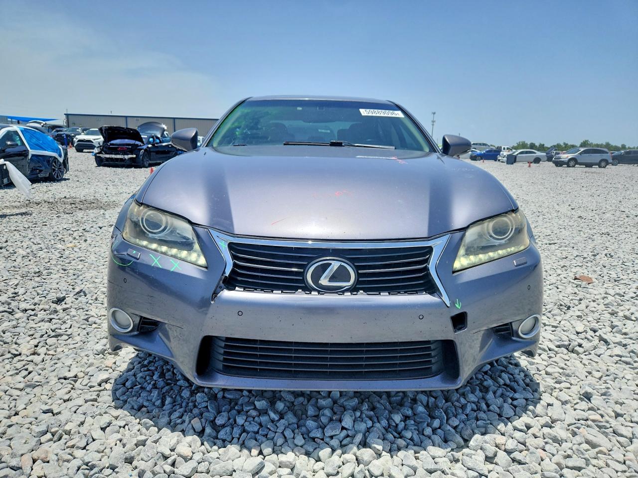 2014 Lexus Gs 350 Silver vin: JTHCE1BL7E5026583