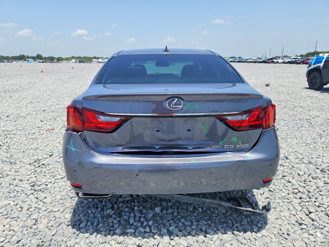 2014 Lexus Gs 350 Silver vin: JTHCE1BL7E5026583