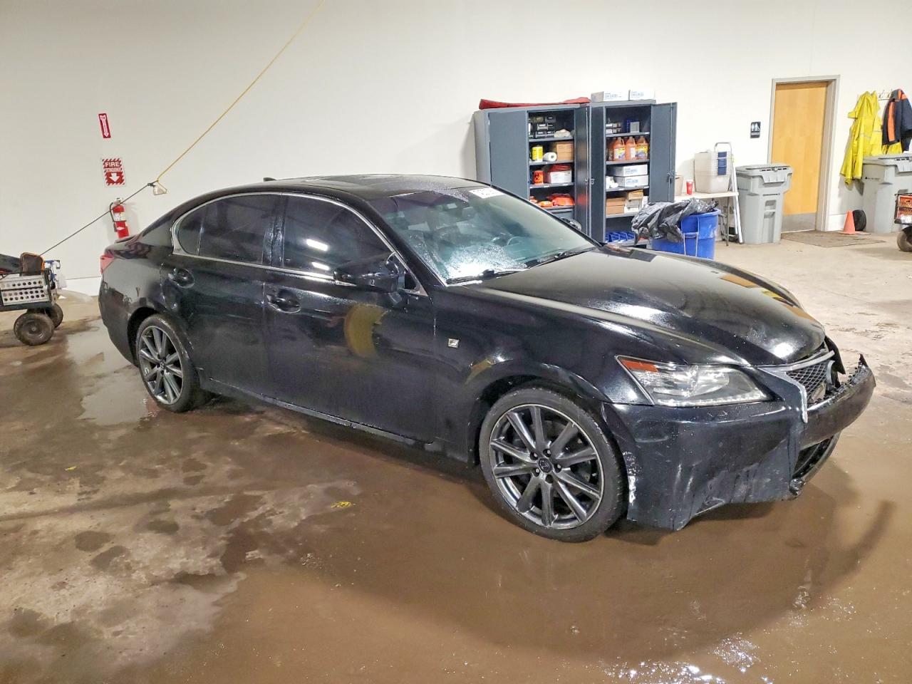 2015 Lexus Gs 350 Base Black vin: JTHCE1BL7FA000882