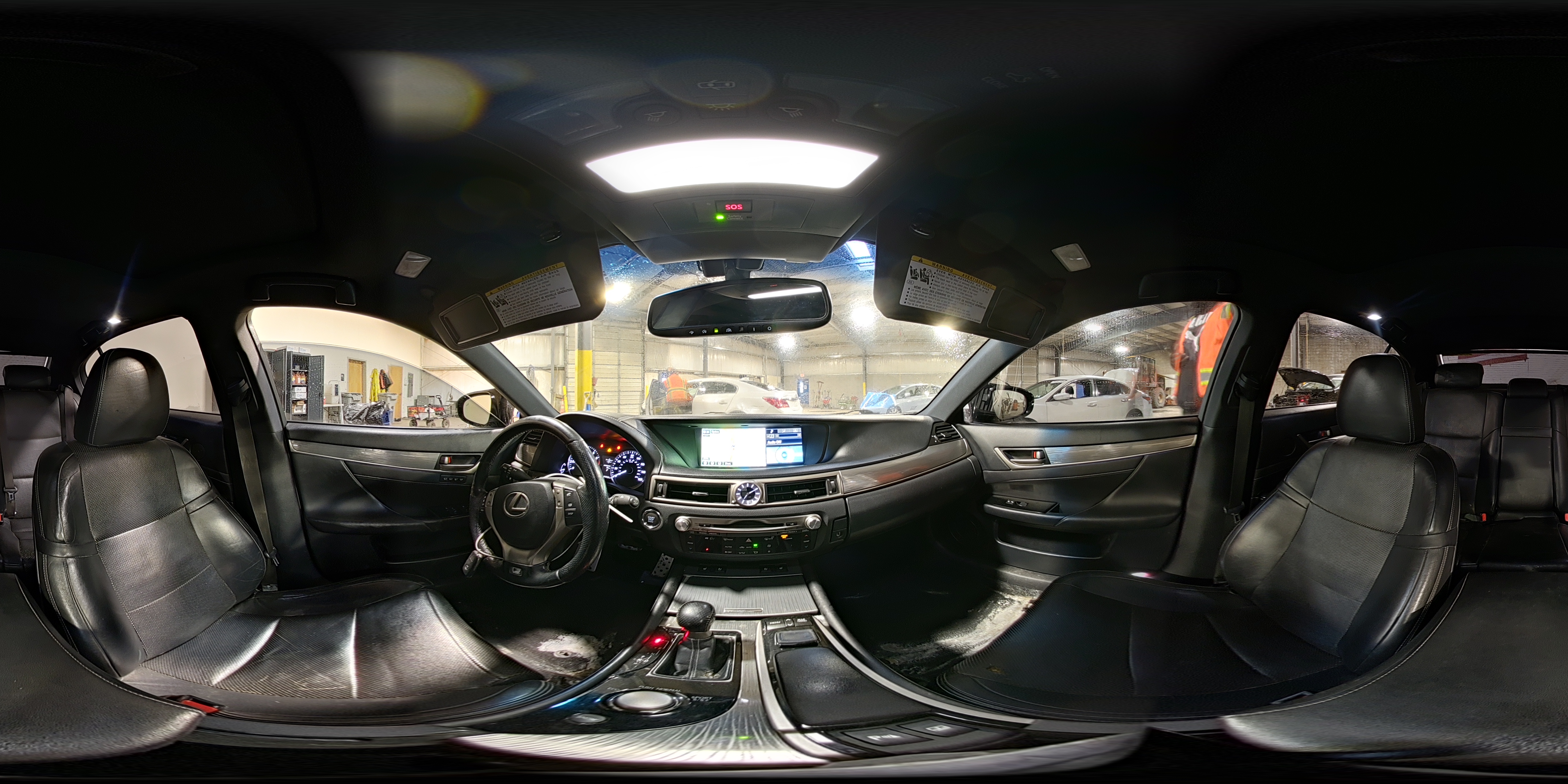 2015 Lexus Gs 350 Base Black vin: JTHCE1BL7FA000882