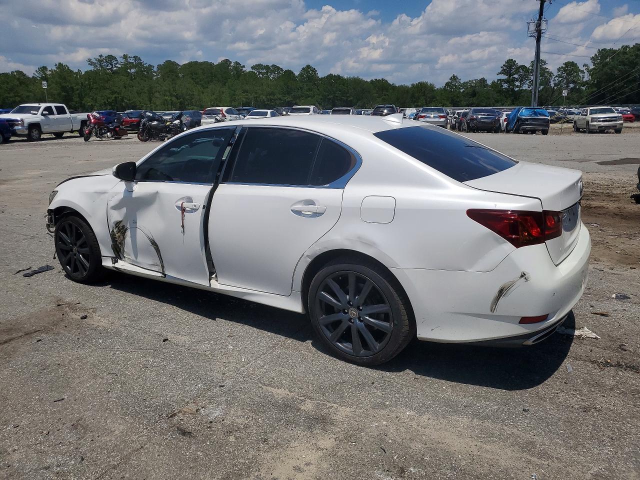 2015 Lexus Gs 350 White vin: JTHCE1BL7FA001238
