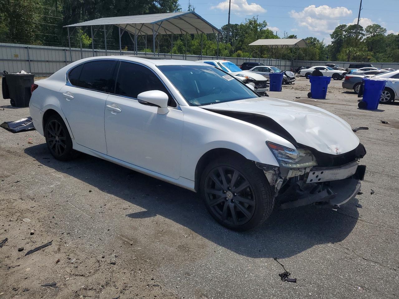 2015 Lexus Gs 350 White vin: JTHCE1BL7FA001238