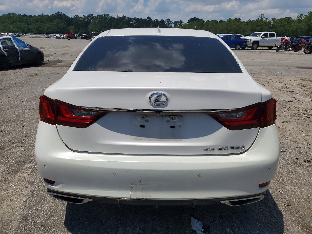 2015 Lexus Gs 350 White vin: JTHCE1BL7FA001238