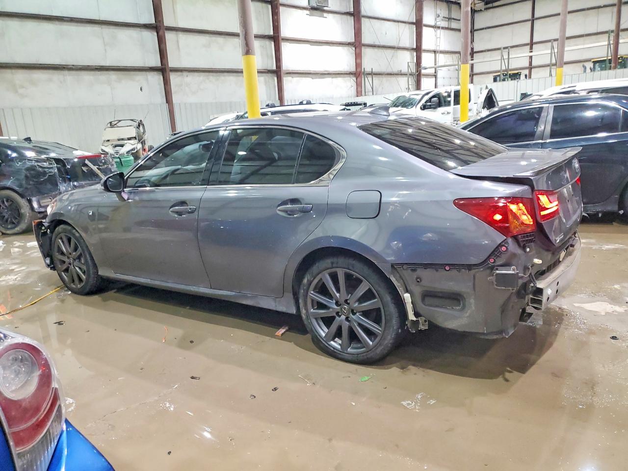 2015 Lexus Gs 350 Gray vin: JTHCE1BL7FA007282