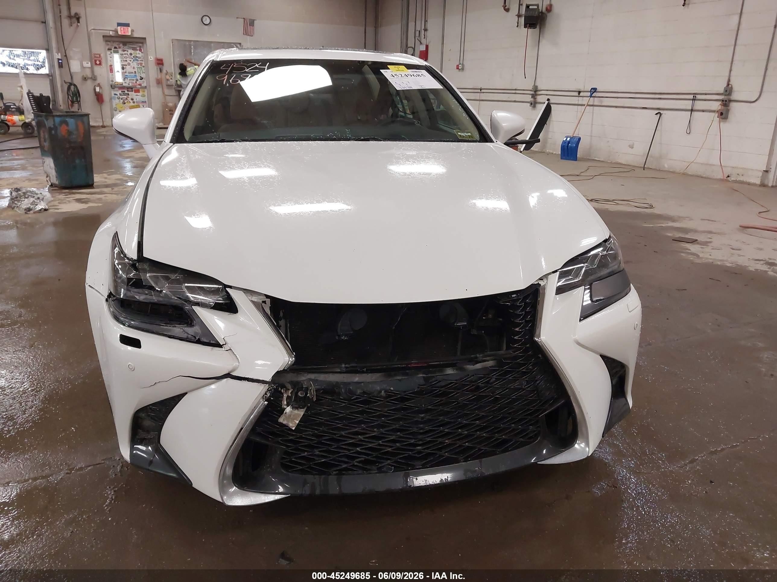 2013 Lexus Gs 350   White vin: JTHCE1BL8D5003036