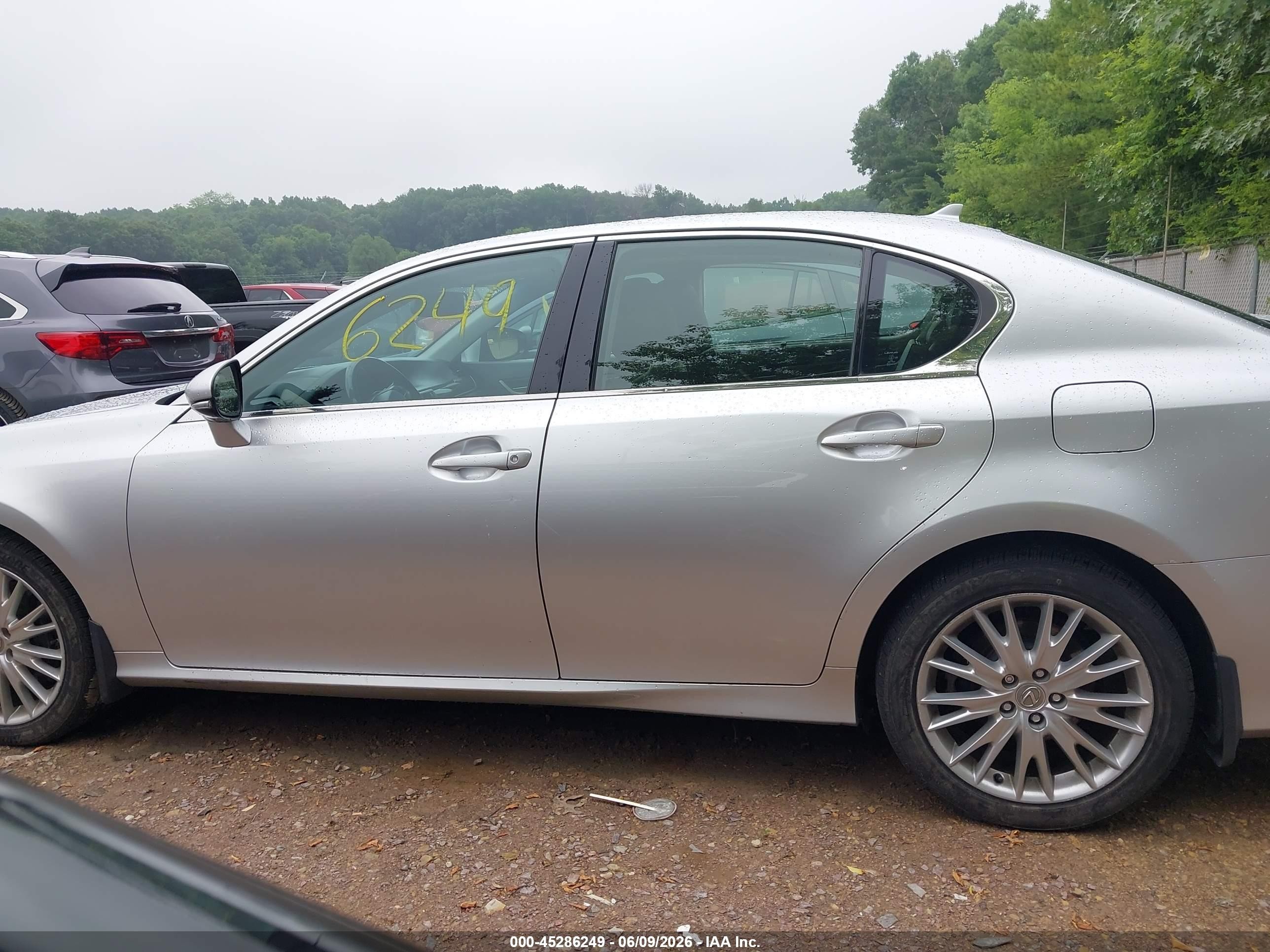 2013 Lexus Gs 350 Silver vin: JTHCE1BL8D5005062