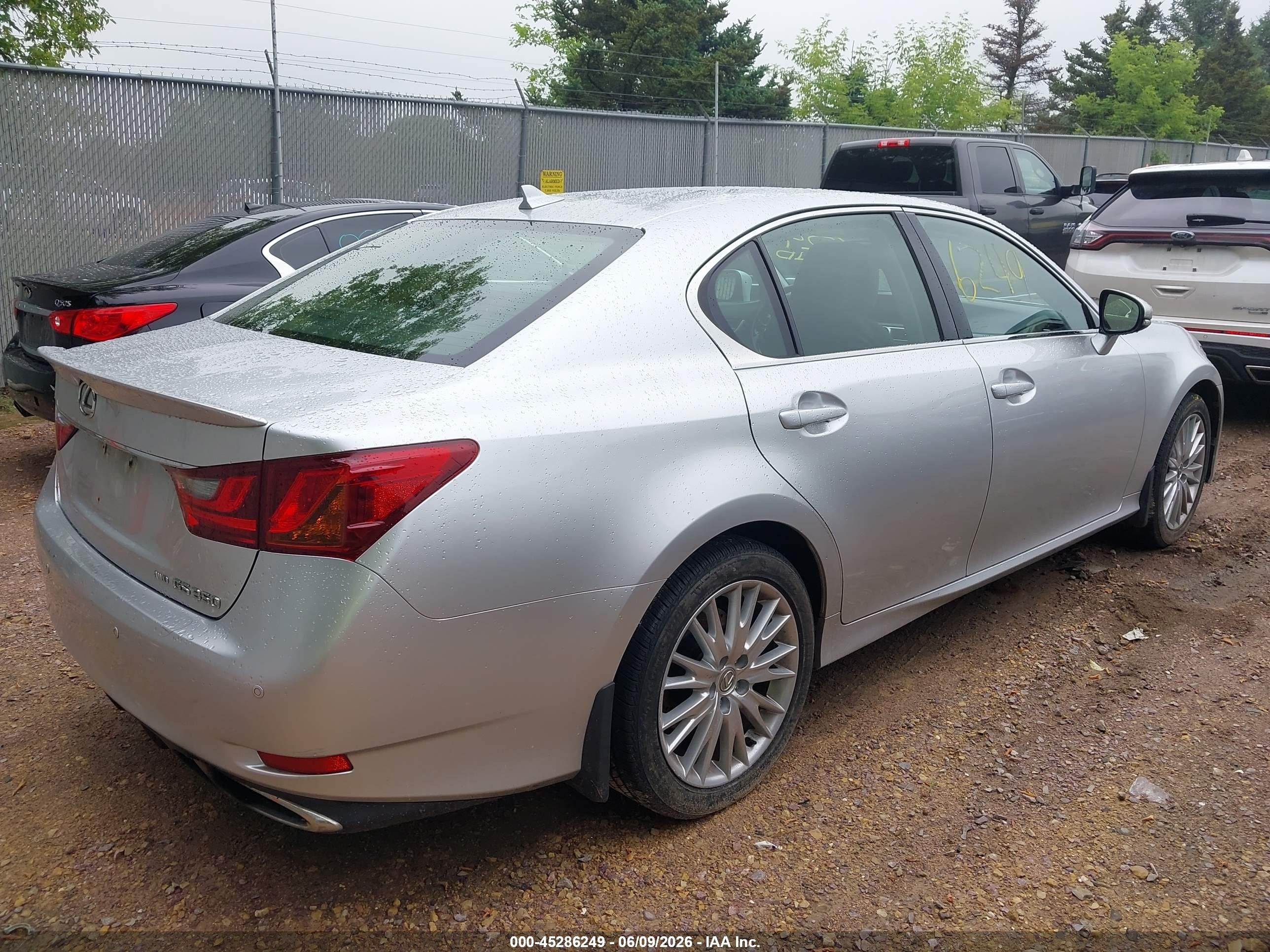 2013 Lexus Gs 350 Silver vin: JTHCE1BL8D5005062