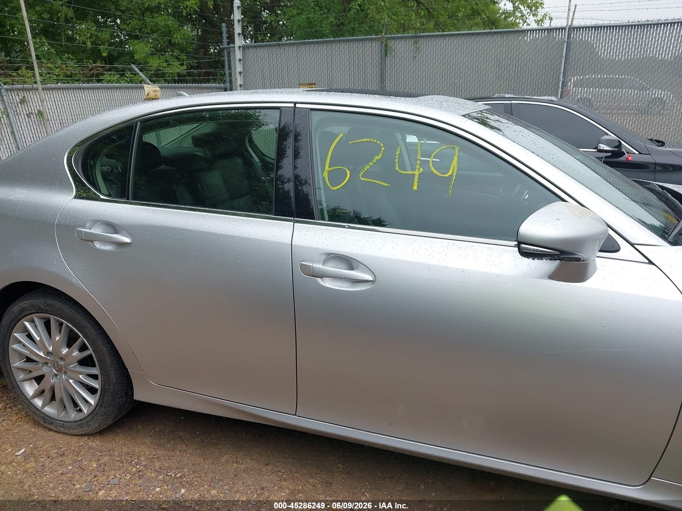 2013 Lexus Gs 350 Silver vin: JTHCE1BL8D5005062