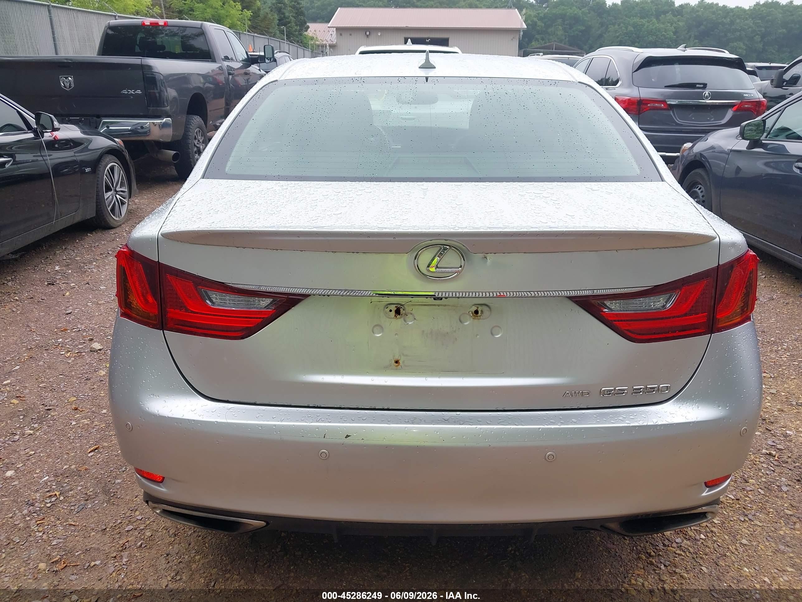 2013 Lexus Gs 350 Silver vin: JTHCE1BL8D5005062