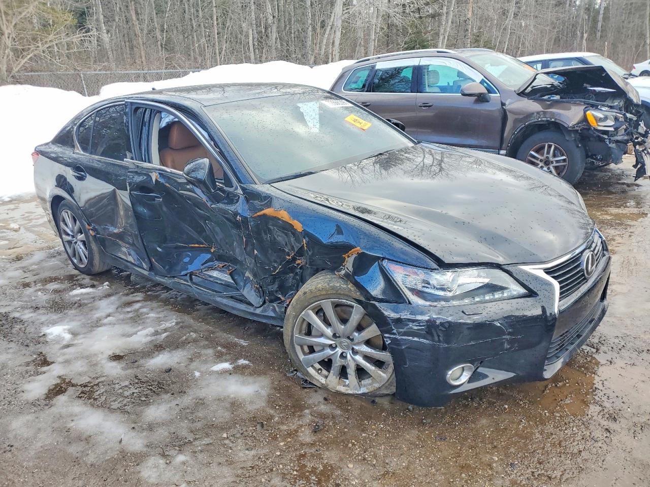 2013 Lexus Gs 350 Черный vin: JTHCE1BL8D5005076