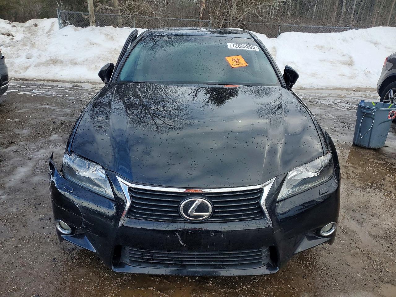 2013 Lexus Gs 350 Черный vin: JTHCE1BL8D5005076